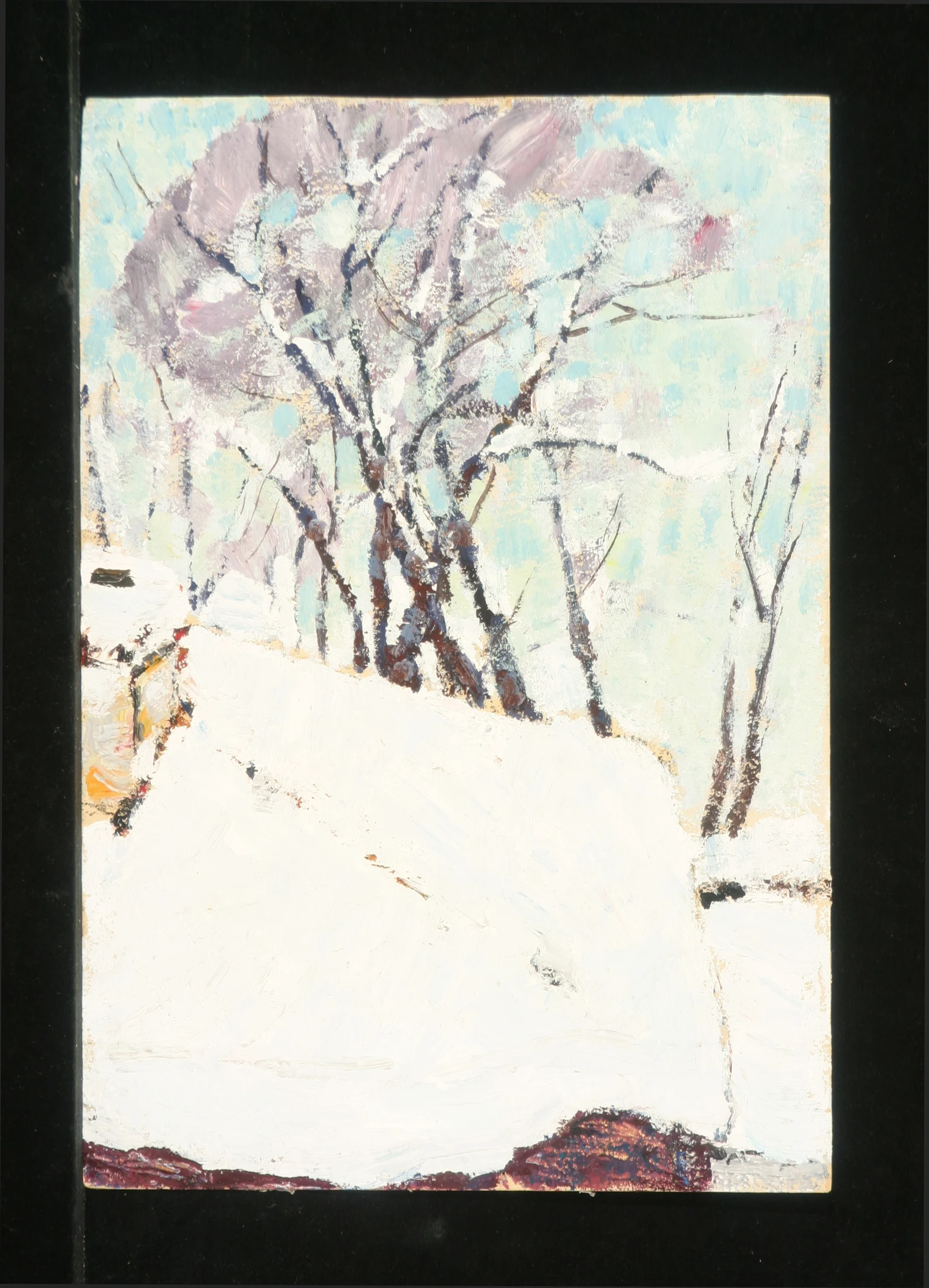 Winter by Zinovi Efimovich Popov (1924–1984)