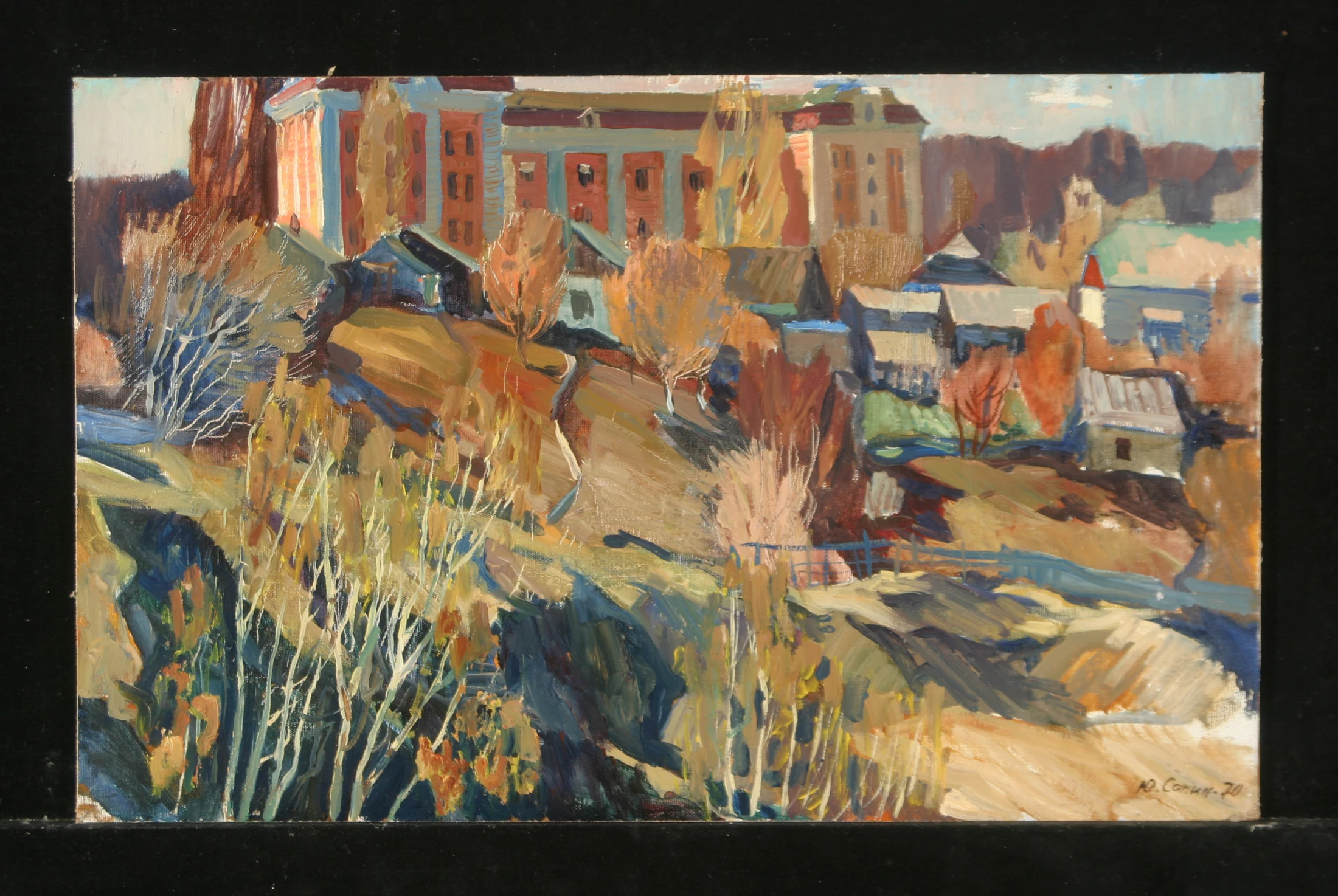 Outskirts of Voronezh by Yuri Petrovich Sanin (1939–1997)