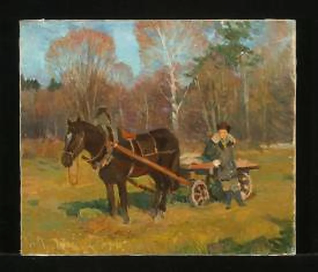Wagon by Georgi Andreevich Melekhin (1933–2000)