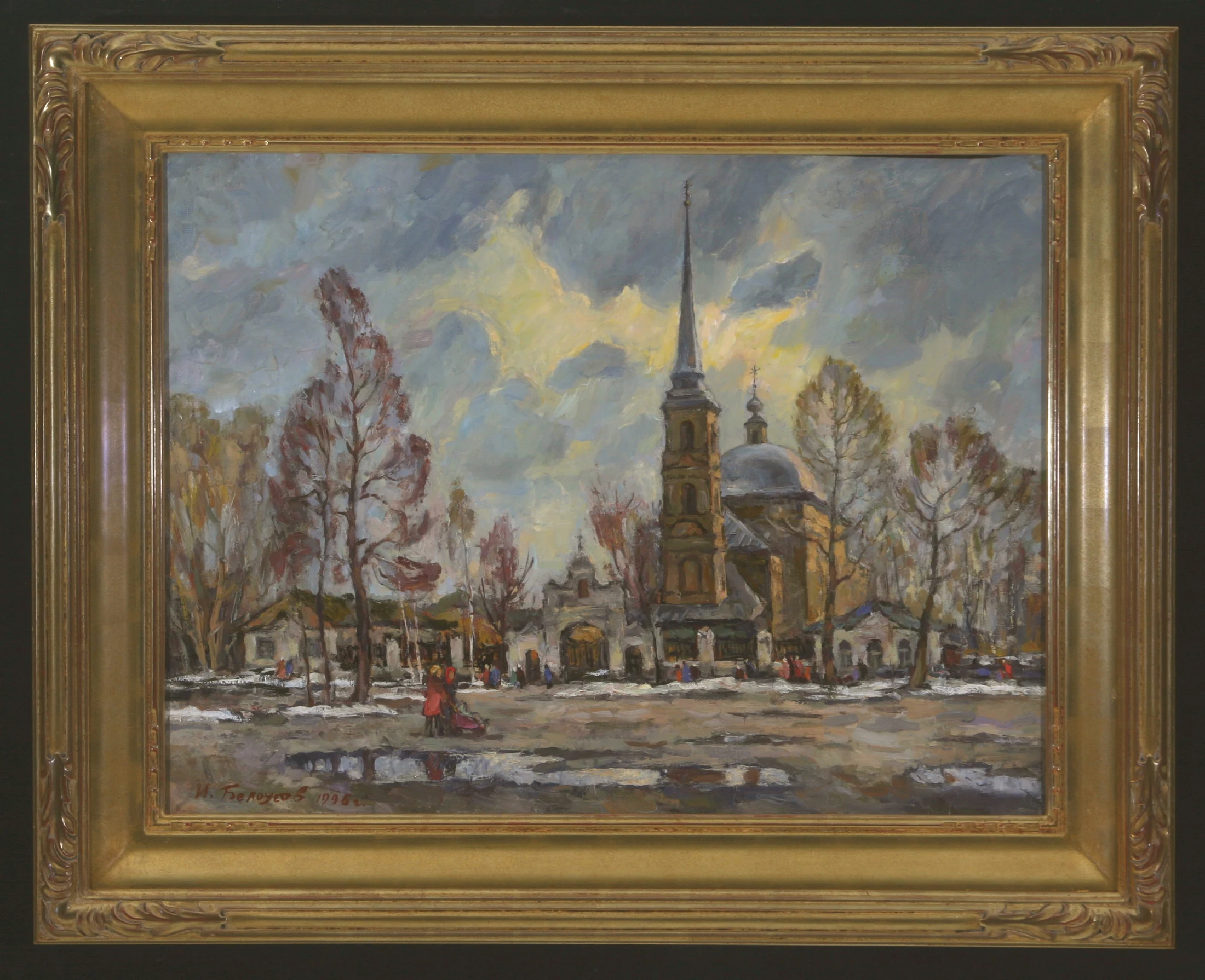 Ilinskaya Church by Igor Borisovich Belousov (b. 1950)
