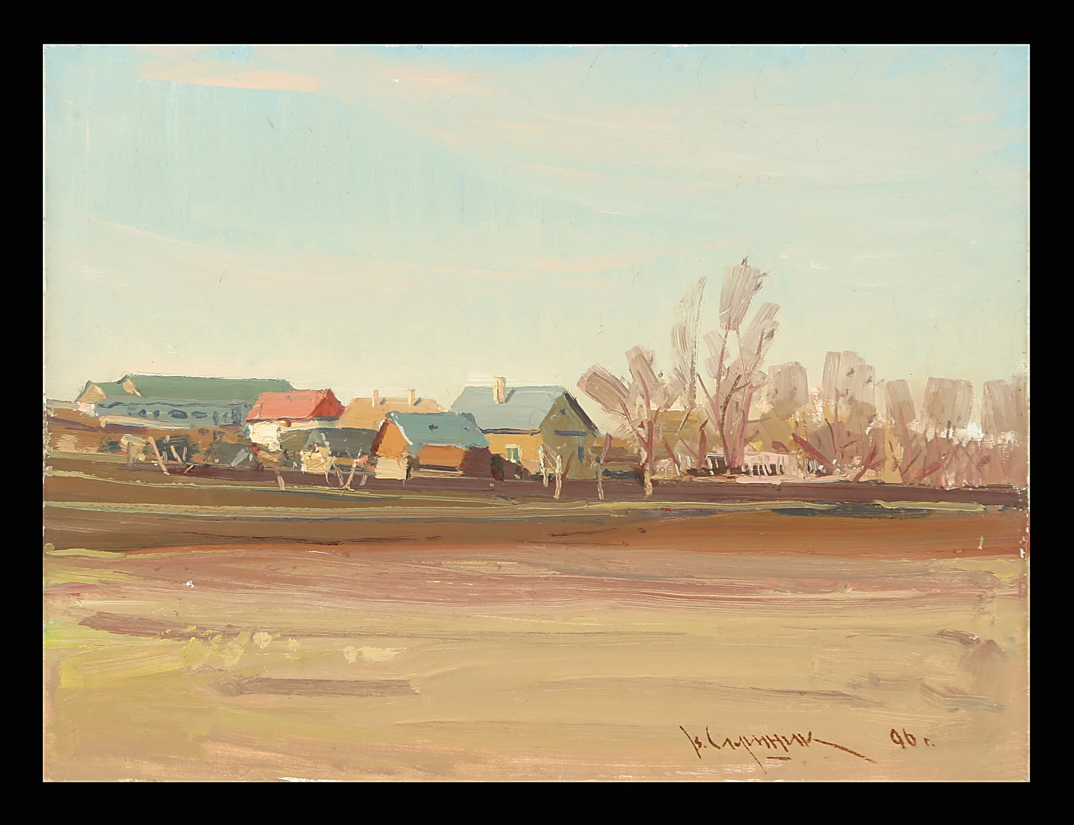 Morning by Viktor Petrovich Slushnik (b. 1926)