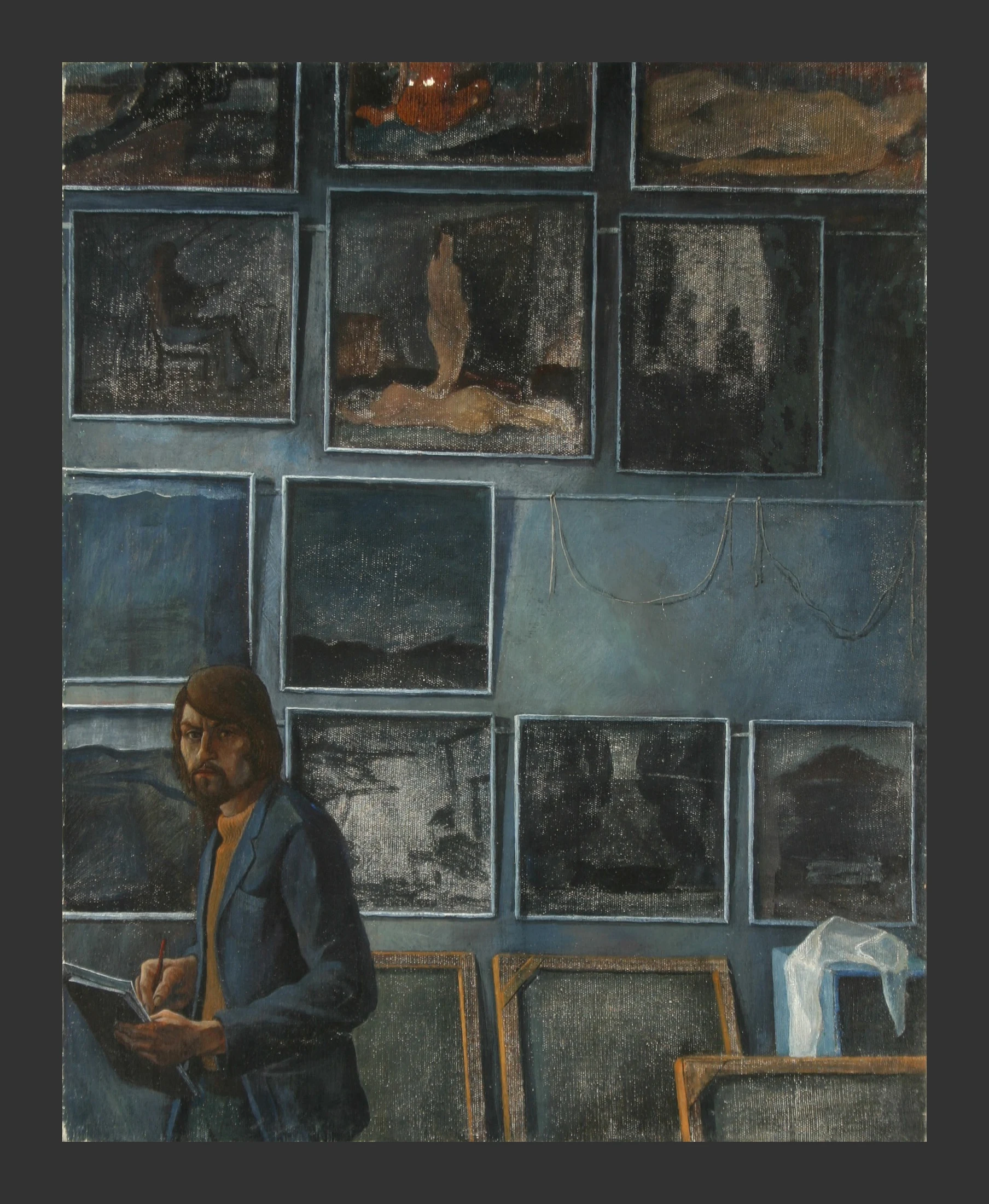 Self-Portrait by Viktor Andreevich Donskoi (b. 1945)