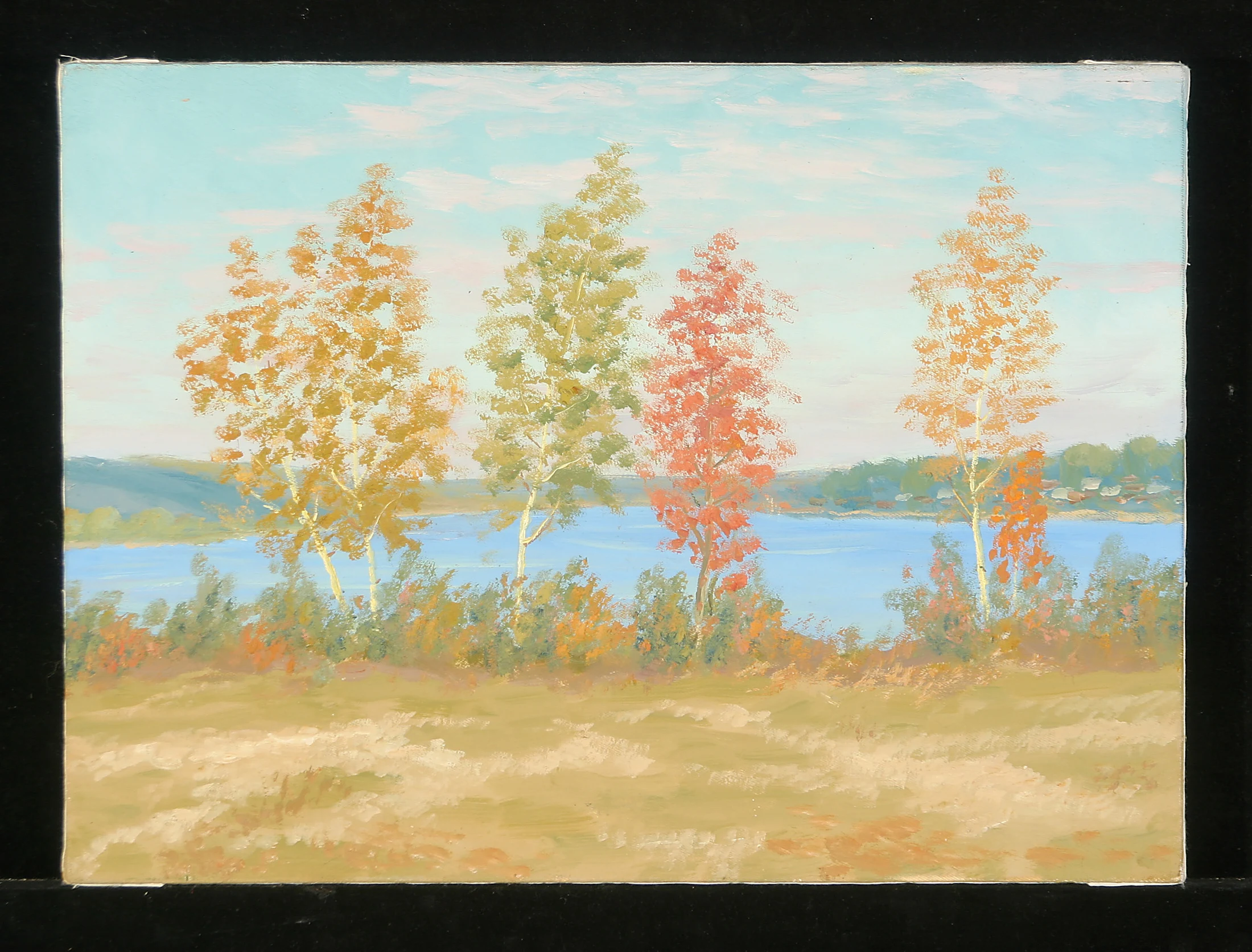 September by Alexander Mikhailovich Kurzanov (b. 1938)