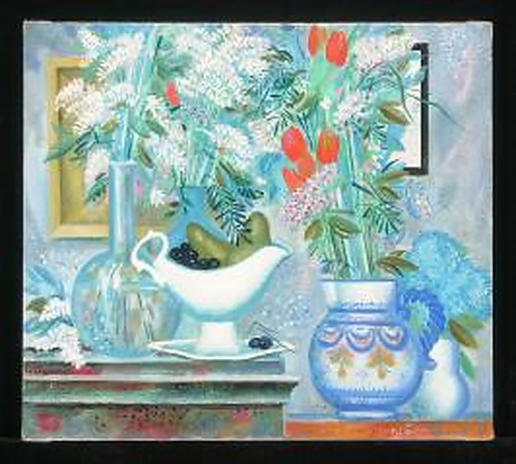 Flowers by Nikita Petrovich Fomin (b. 1949)