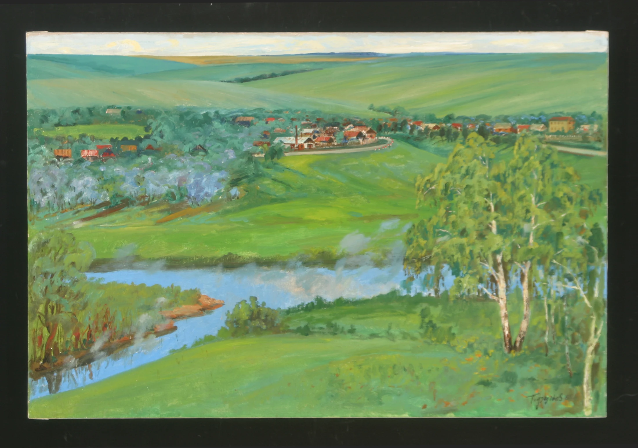 Green May by Nikolai Alekseevich Trunov (b. 1924)