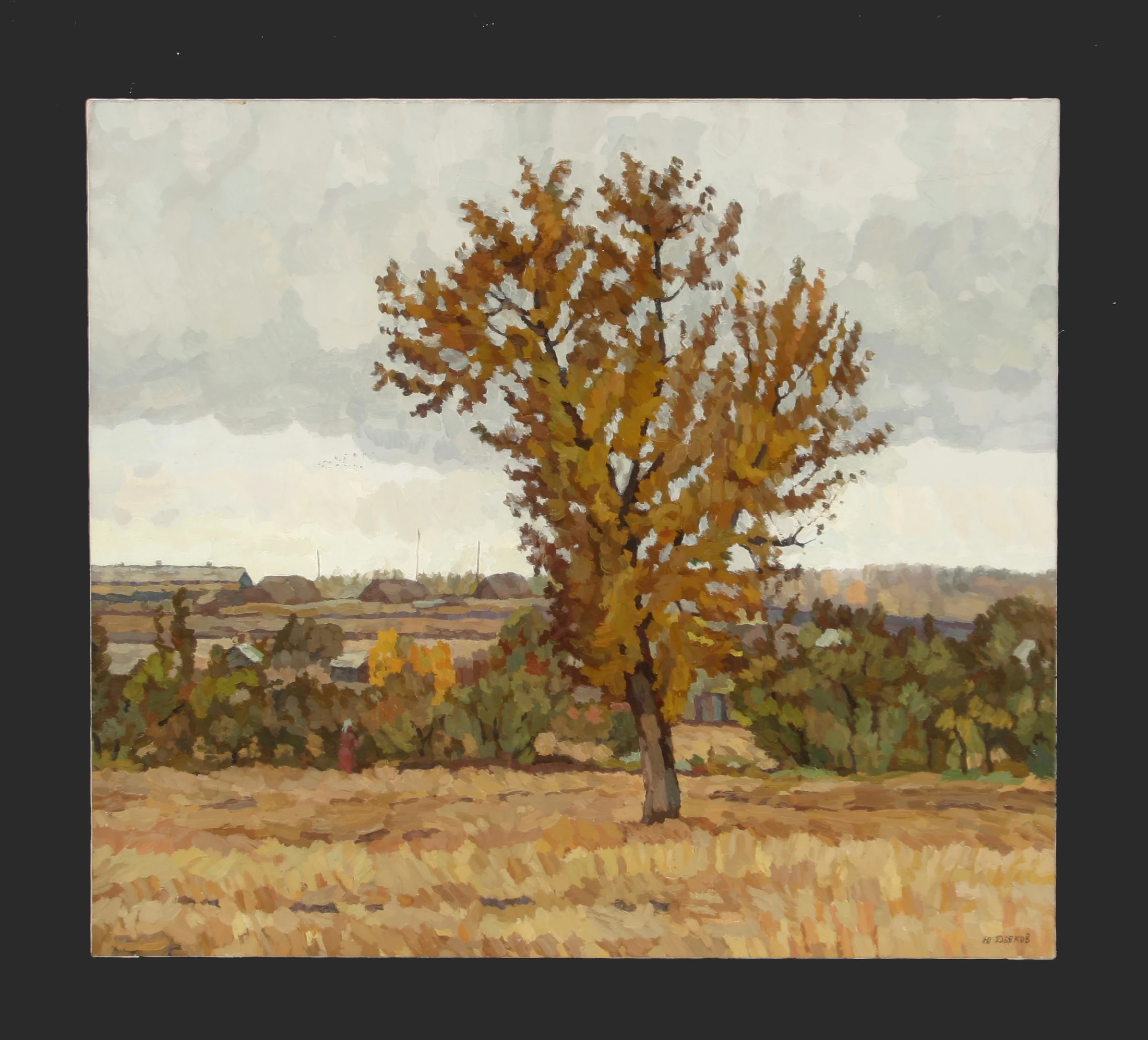 October by Yuri Petrovich Dyakov (1929–2008)