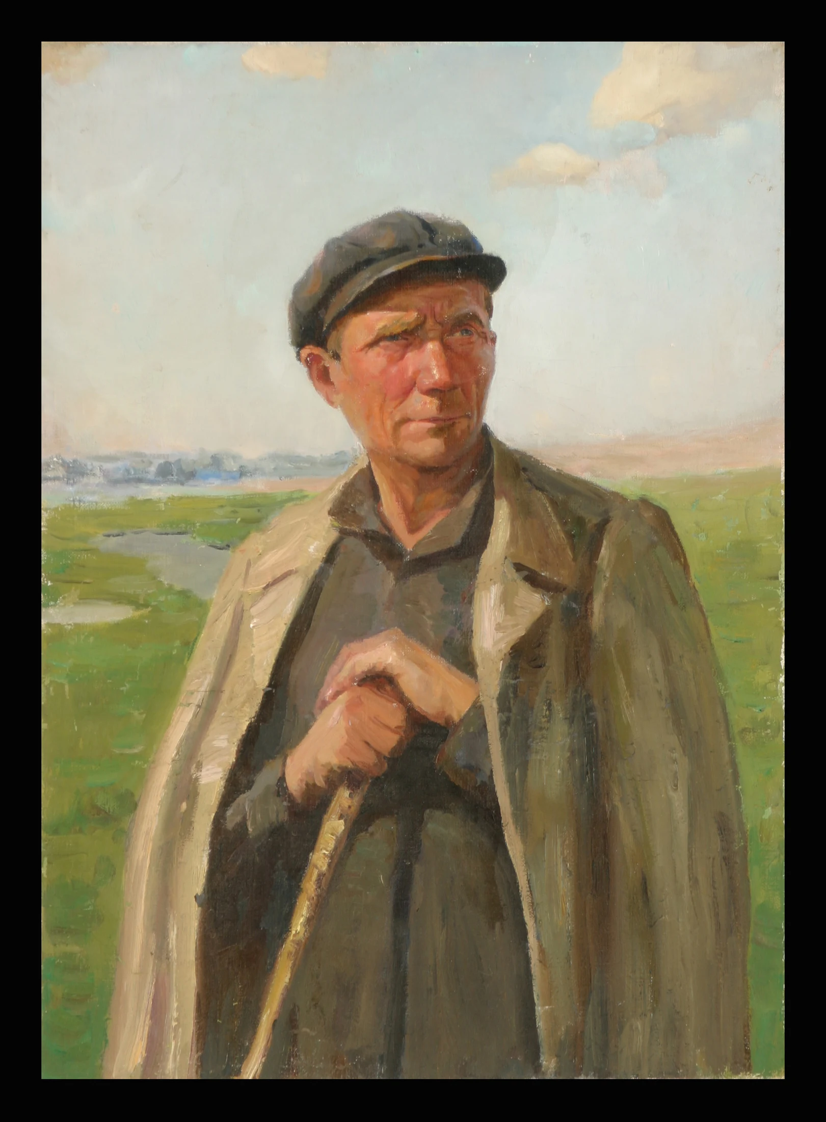 A Peasant by Pyotr Ilich Maiorov (1914–1993)