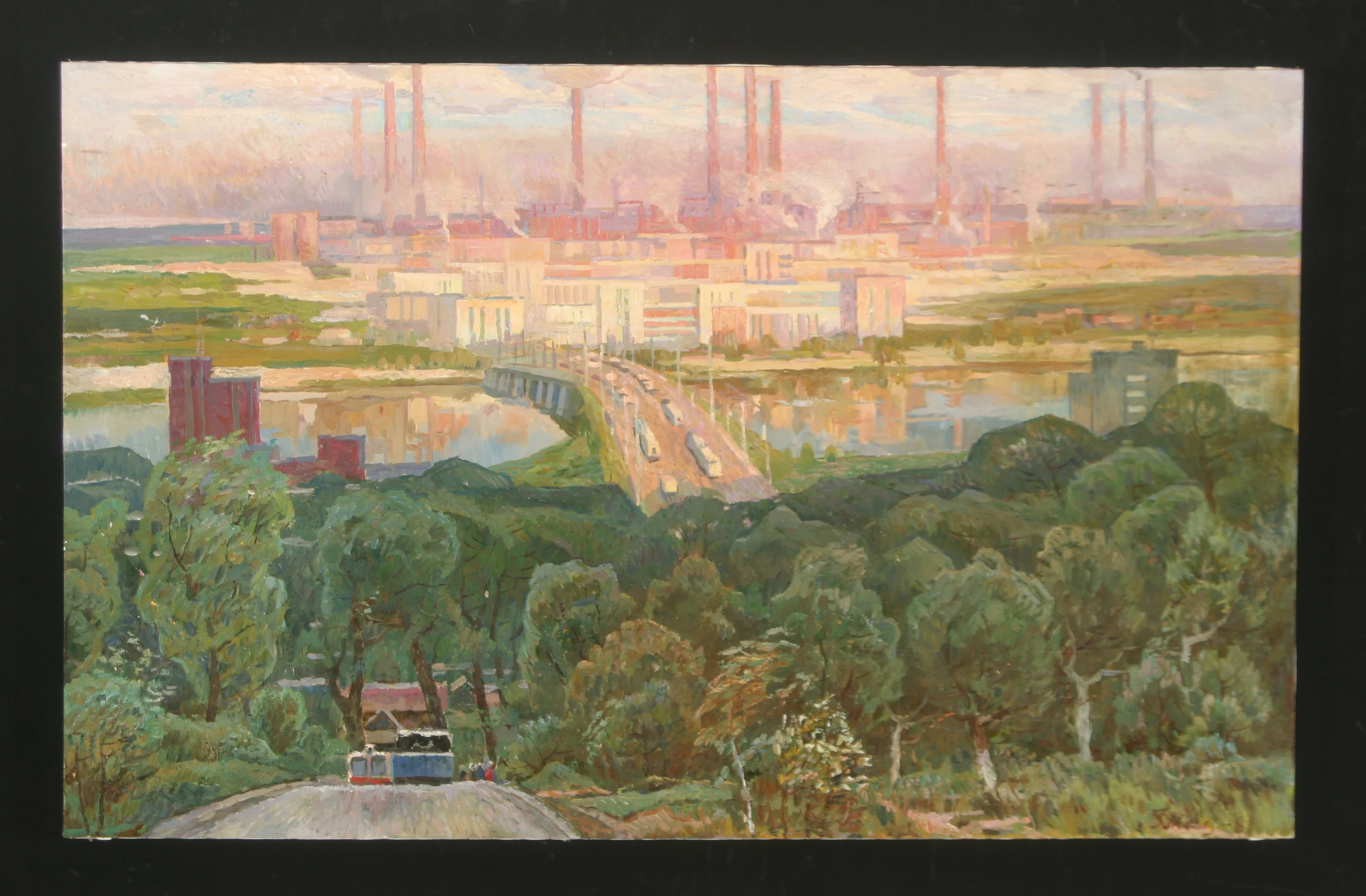 Novolipetsk Plant by Georgi Andreevich Melekhin (1933–2000)