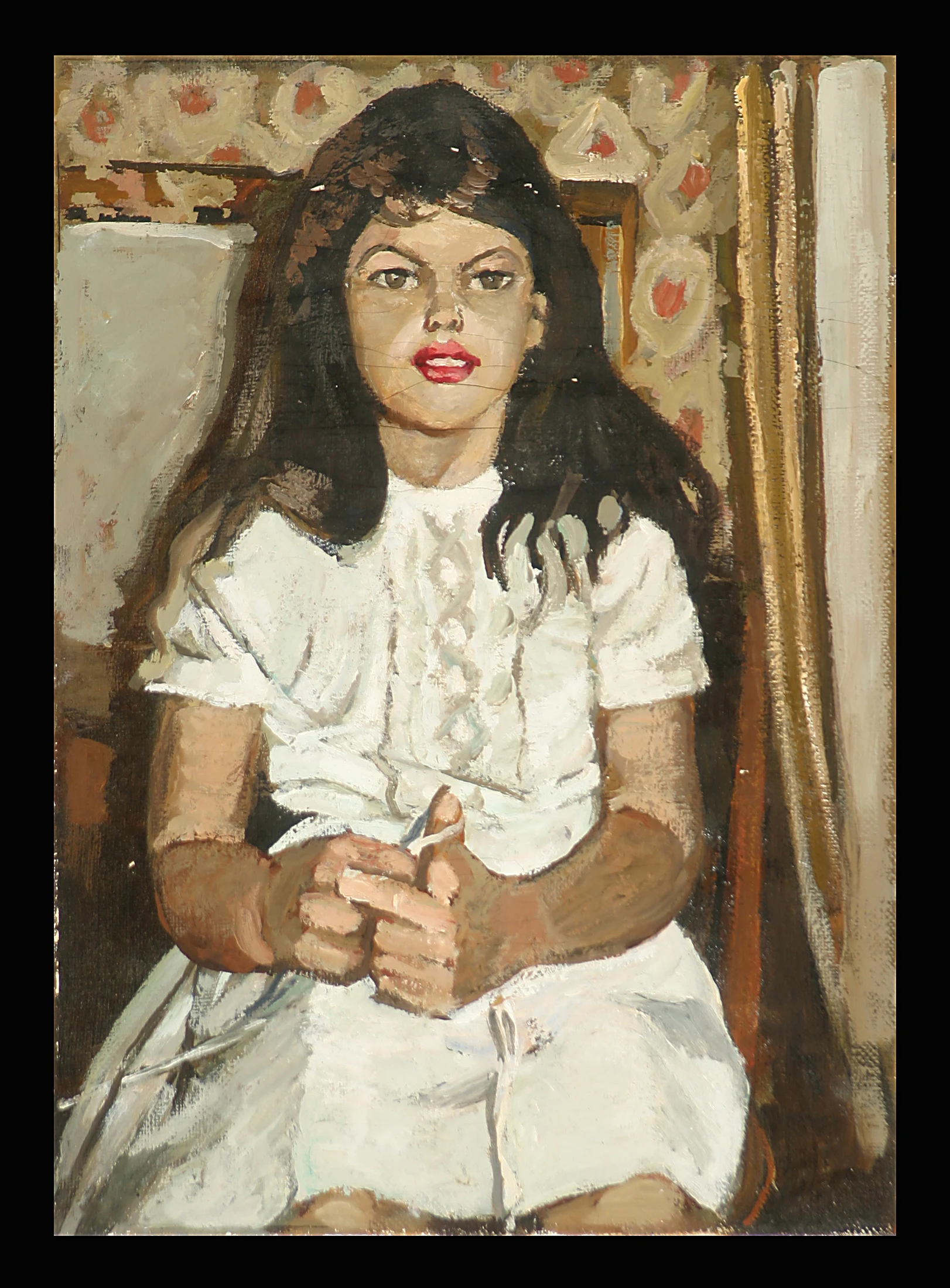 Oksana (The Artist's Granddaughter) by Aleksei Pavlovich Eremenko (1922–1997)