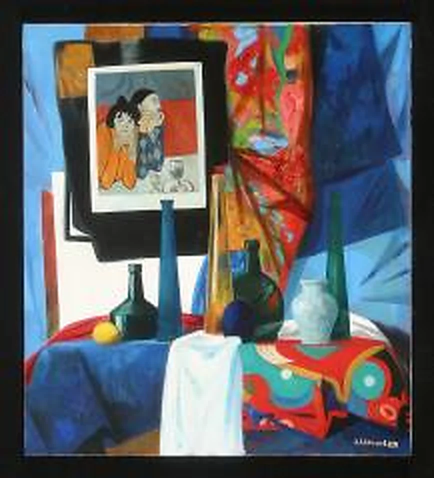 Still Life with Bottles by Aleksei (Alosha) Leonidevich Sokolov (b. 1981)