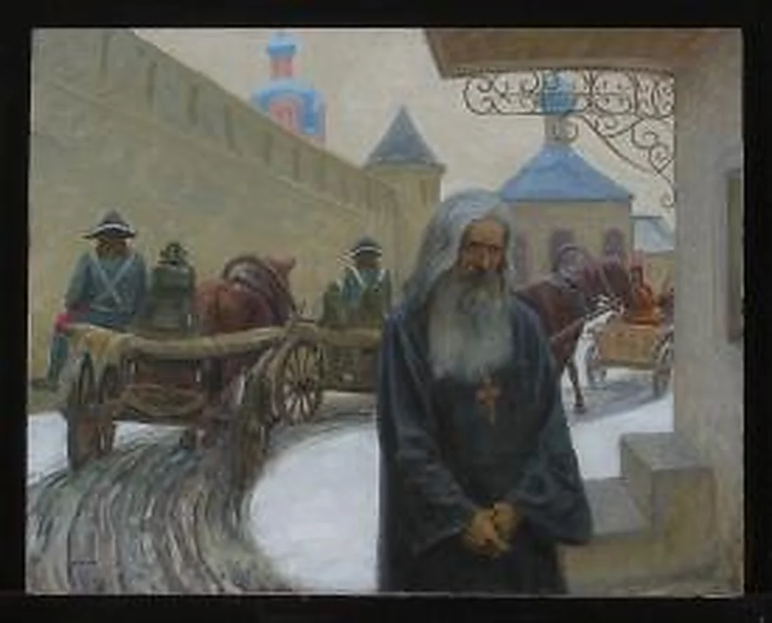 Bells for Cannons by Alexander Mikhailovich Kurzanov (b. 1938)