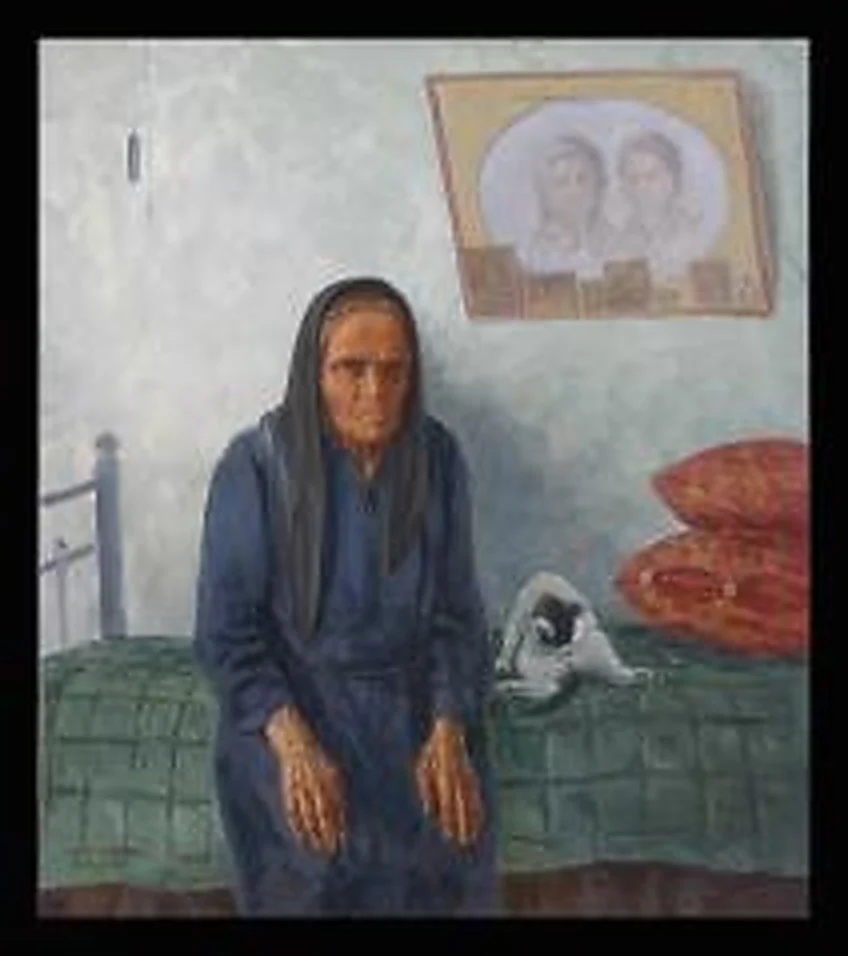 Alone by Alexander Mikhailovich Kurzanov (b. 1938)