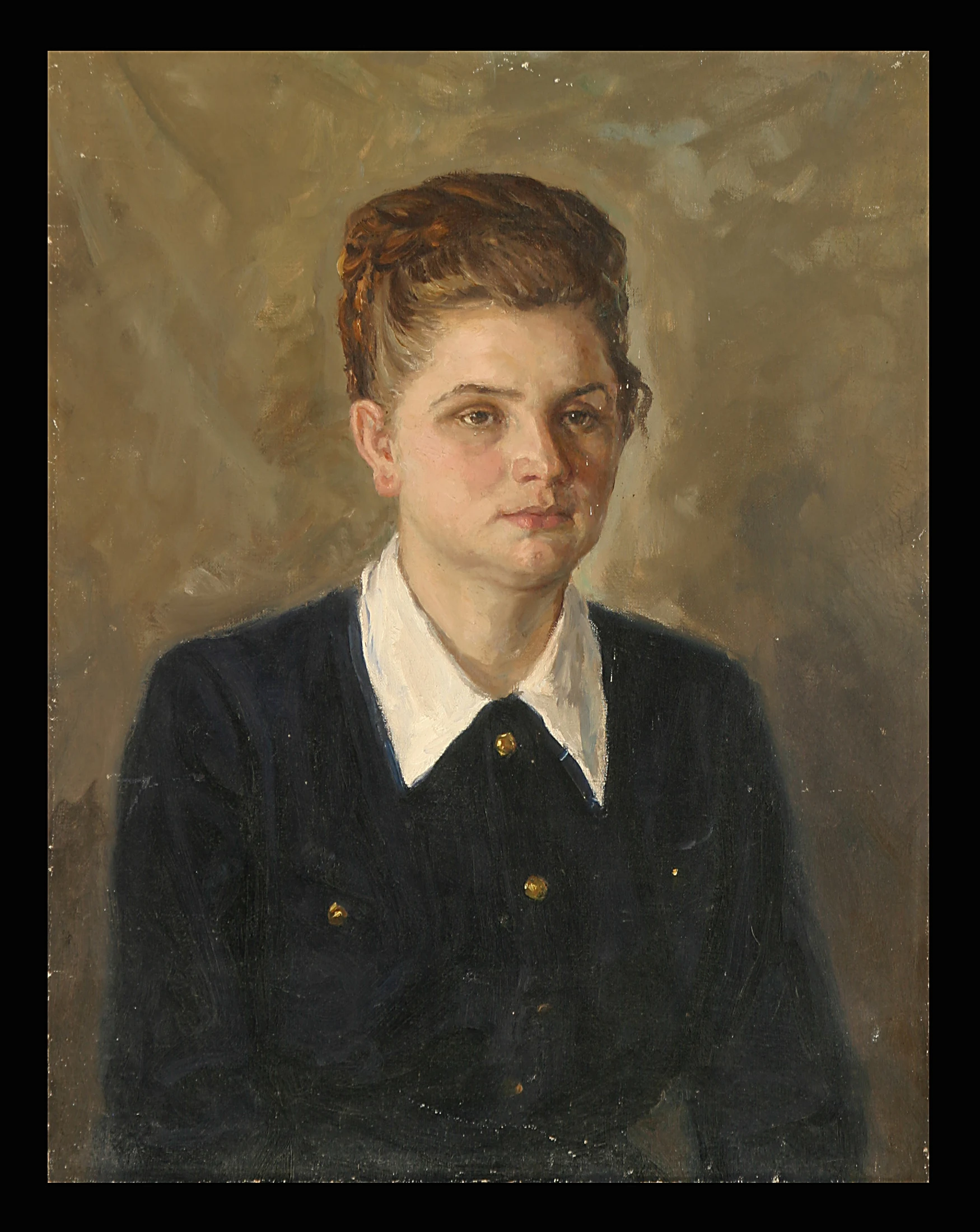 Portrait of a Woman by Akulov