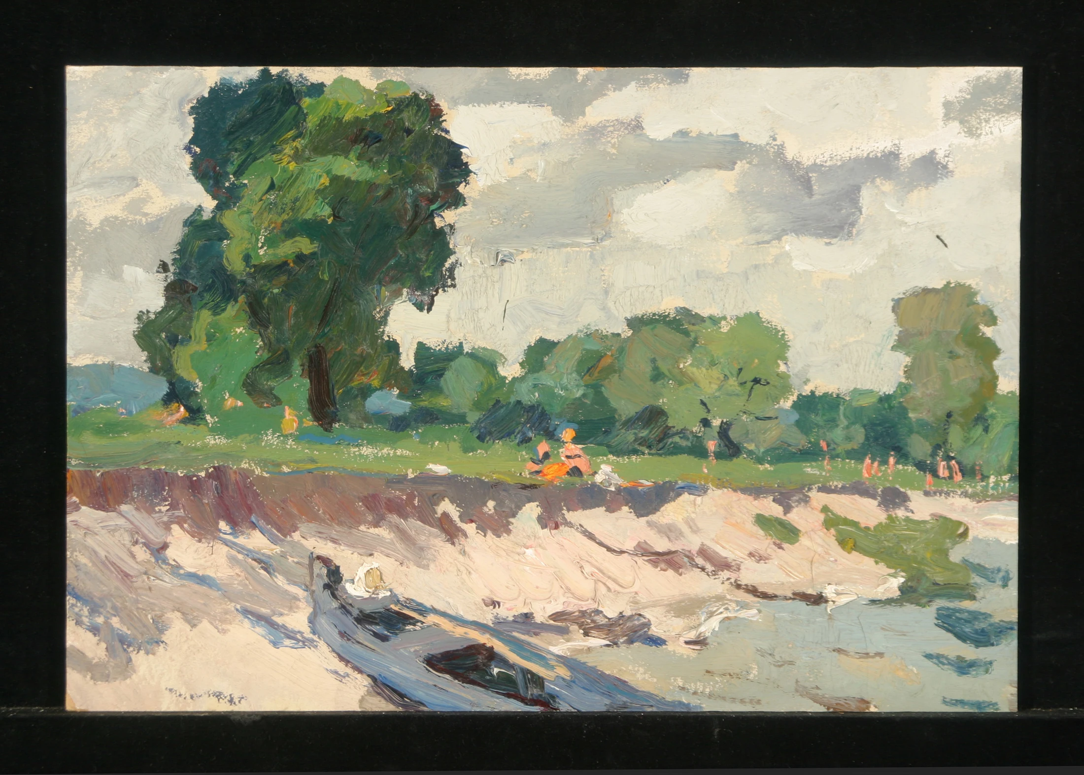 The Banks of the River Voronezh by Aleksei Pavlovich Eremenko (1922–1997)
