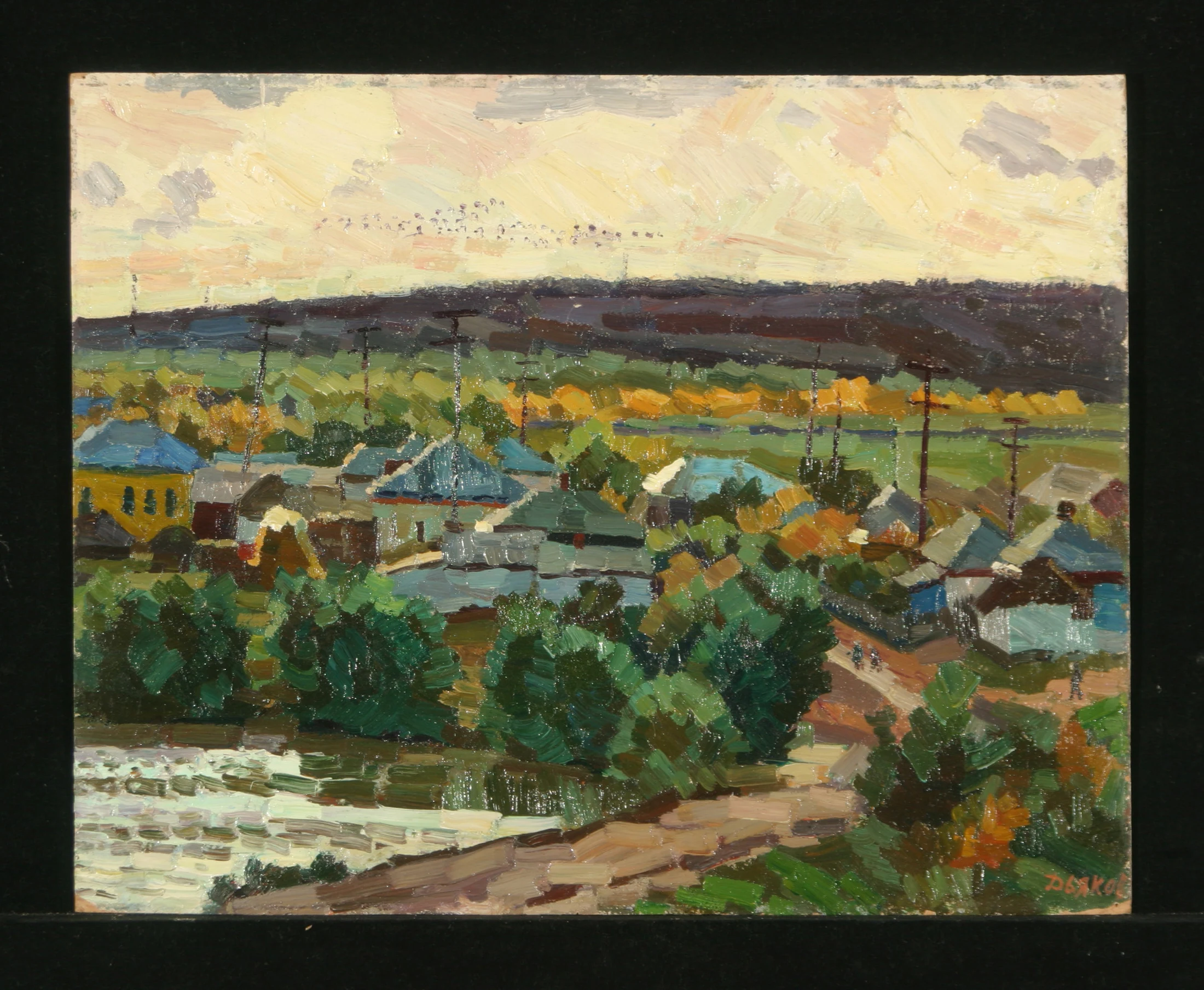 To the Evening by Yuri Petrovich Dyakov (1929–2008)