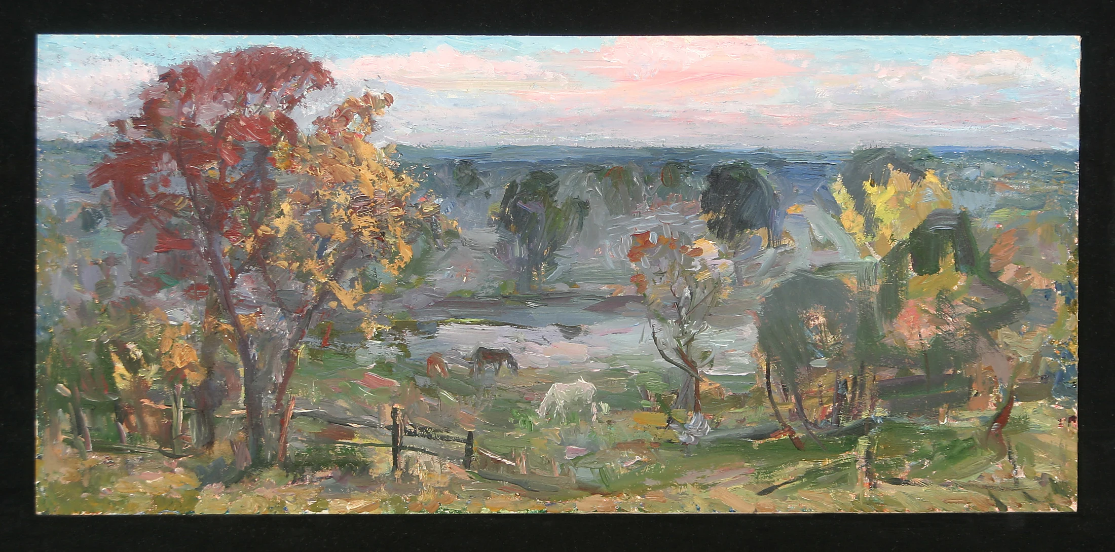 Sunset by Kseniya Nikolaevna Uspenskaya (b. 1922)
