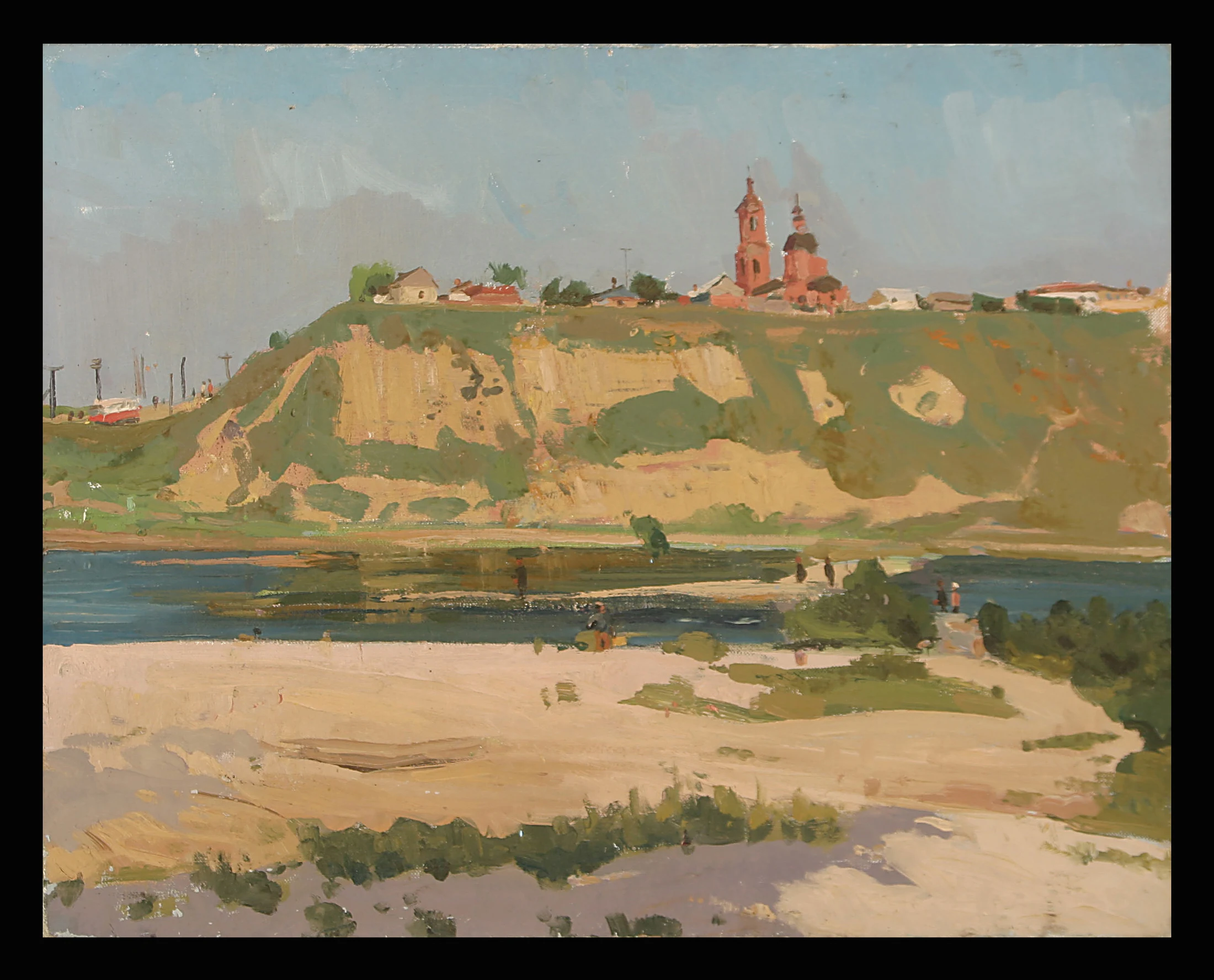 Lebedyan by Viktor Petrovich Slushnik (b. 1926)