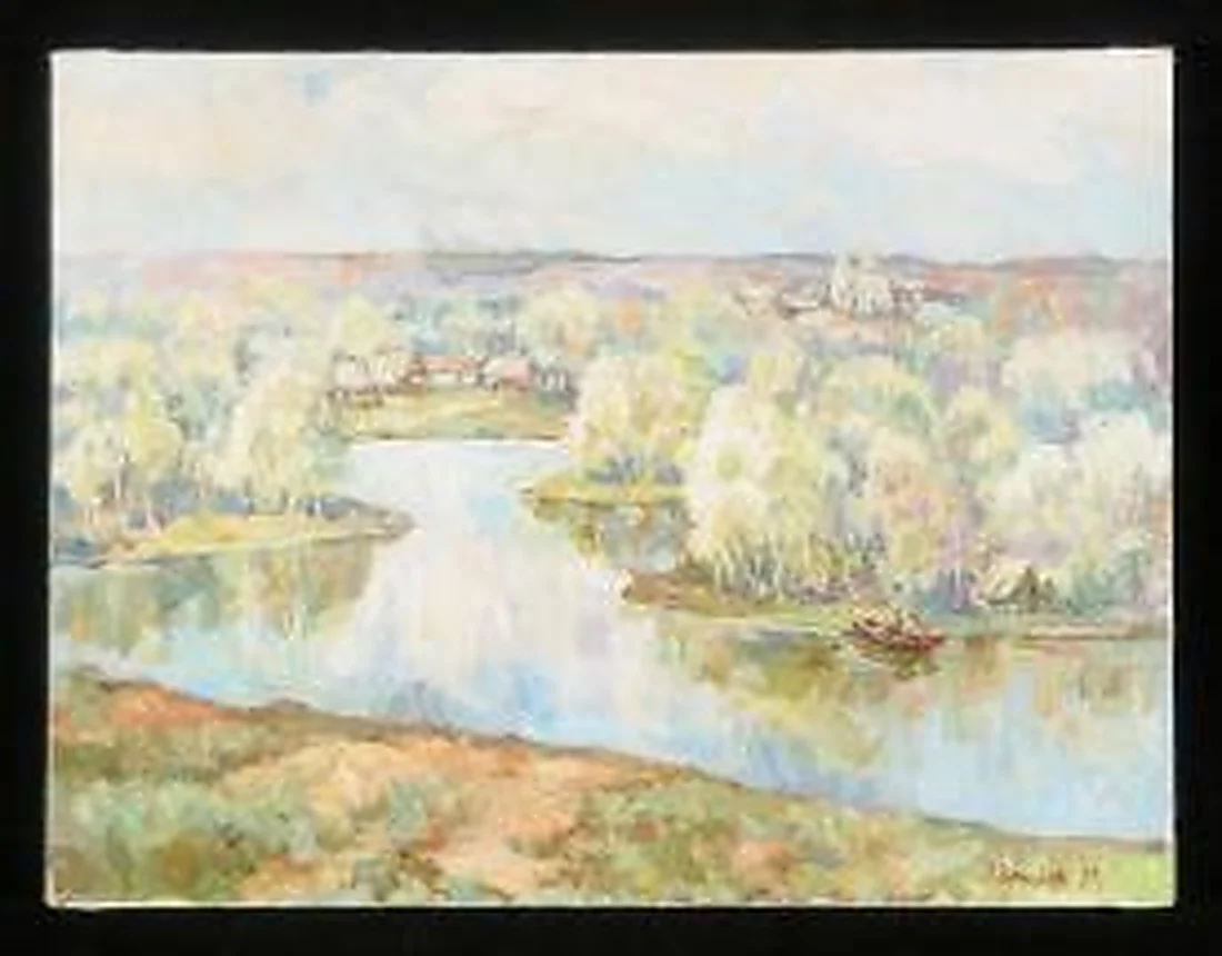 May Morning by Fyodor Pavlovich Zvonarev (1929–2000)