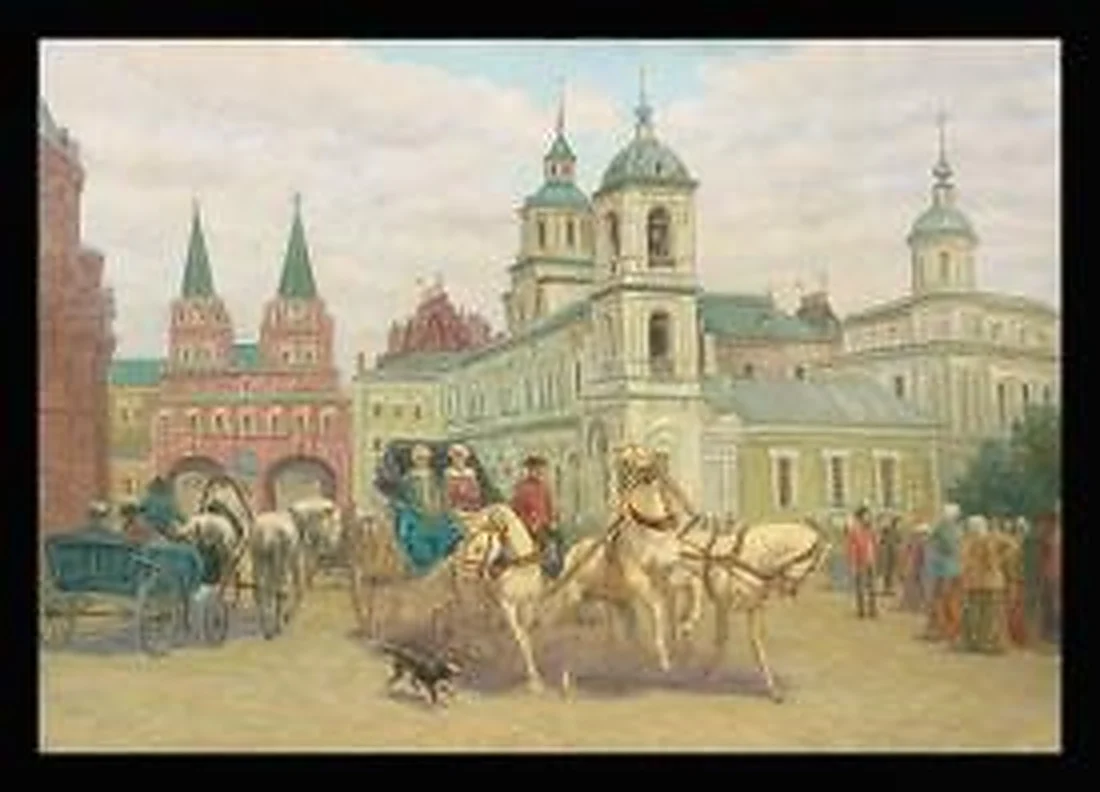 Iver Gate by Alexander Mikhailovich Kurzanov (b. 1938)