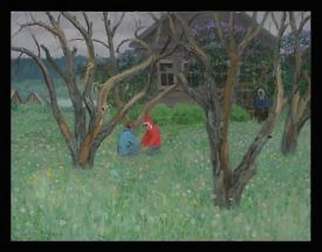 Cold May by Alexander Mikhailovich Kurzanov (b. 1938)