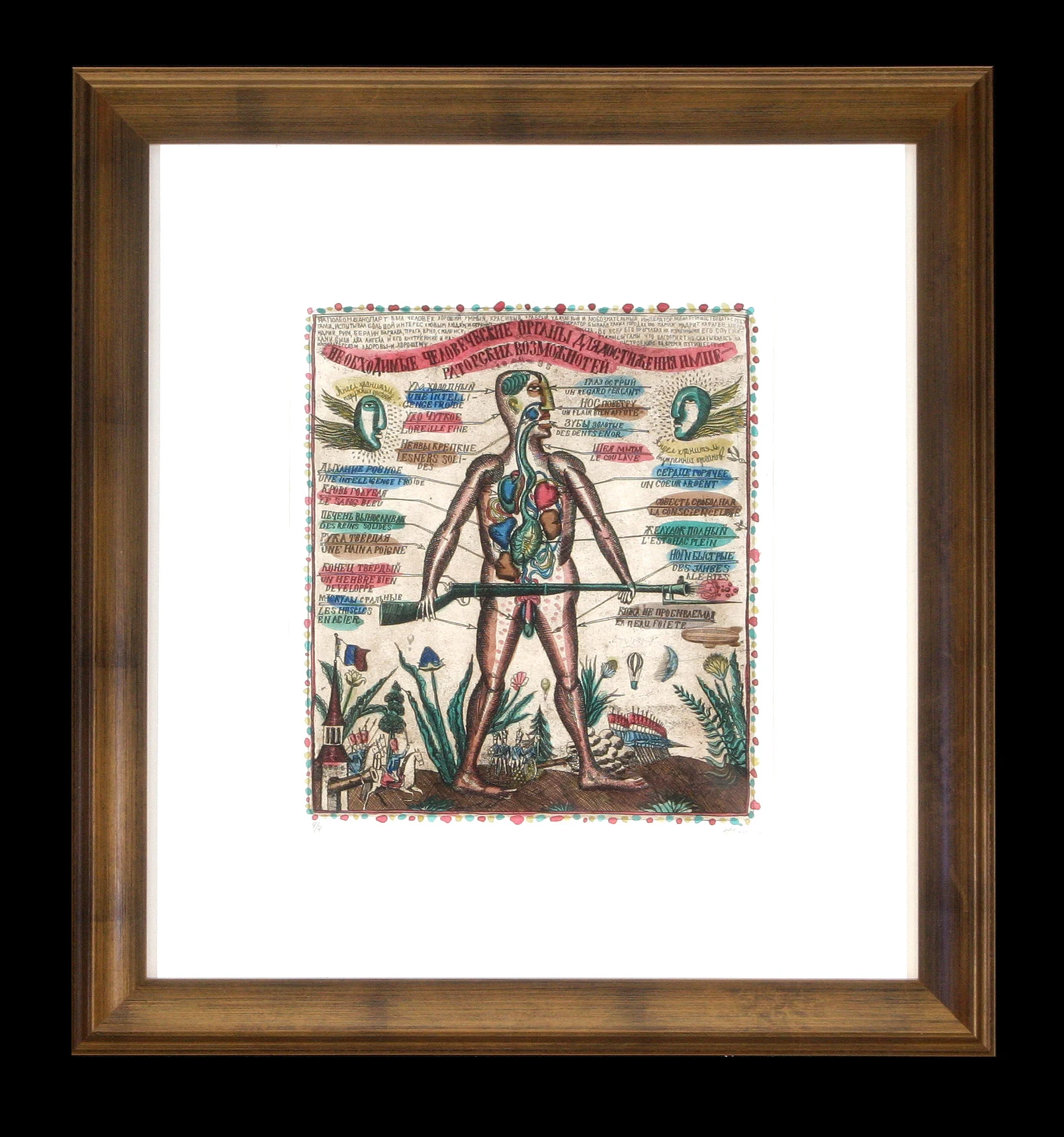 Not Bypassing a Man's Organs by Alexander Mikhaylovich Nozhkin (1958–2000)