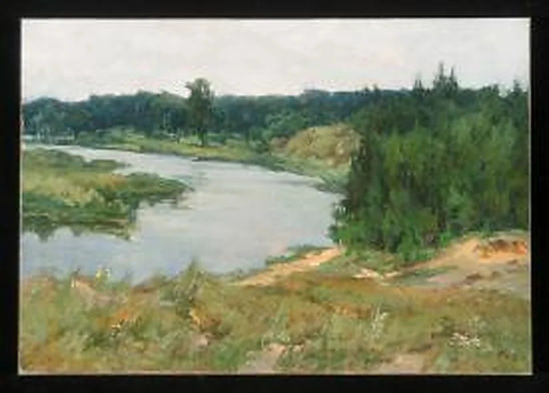 River by Paulina Antonovna Komolova (1916–2008)