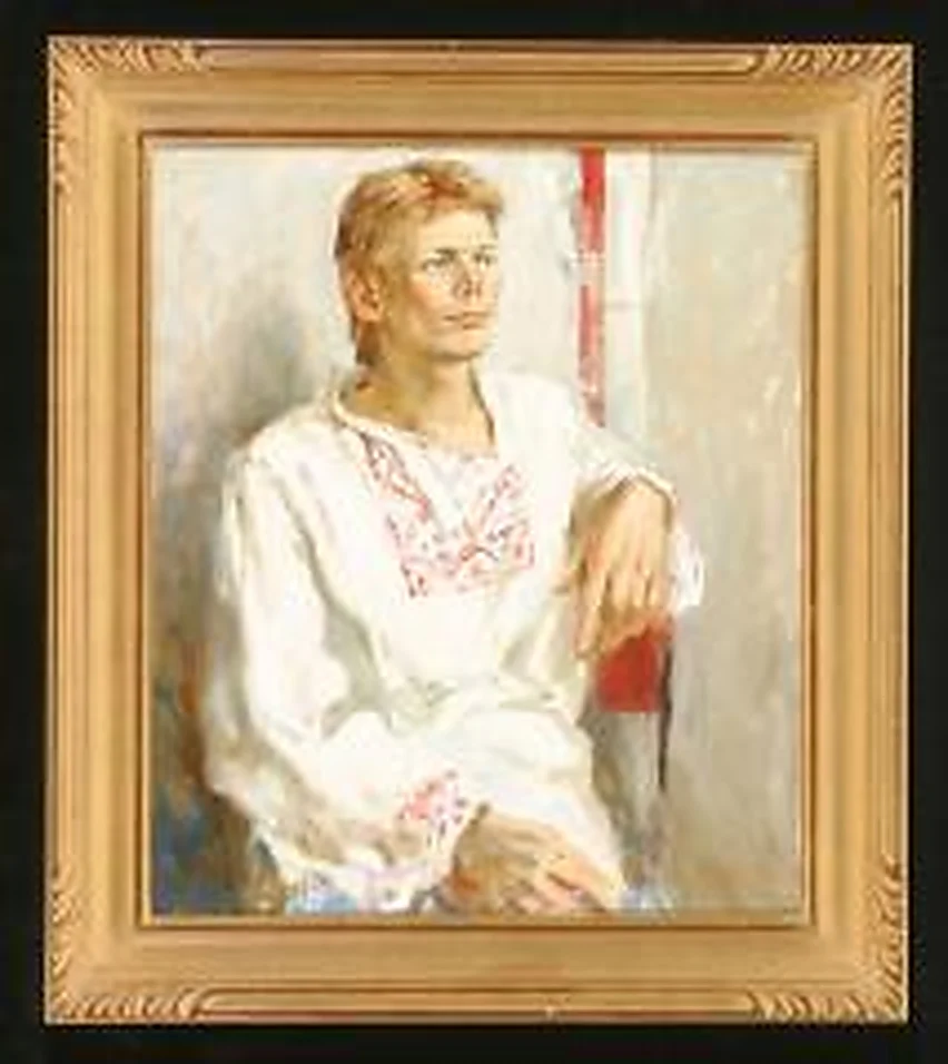 Portrait of a Man by Nadezhda G. Lozhkina (b. 1964)