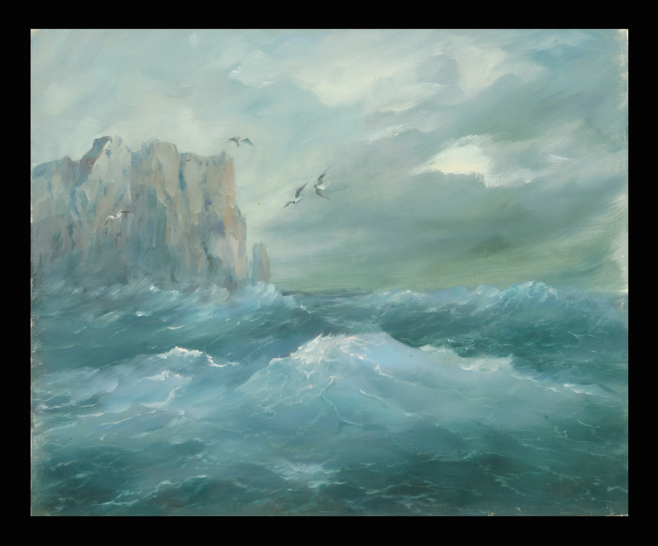 After the Storm by Anatoli Alekseevich Nebolsin (1934–2006)