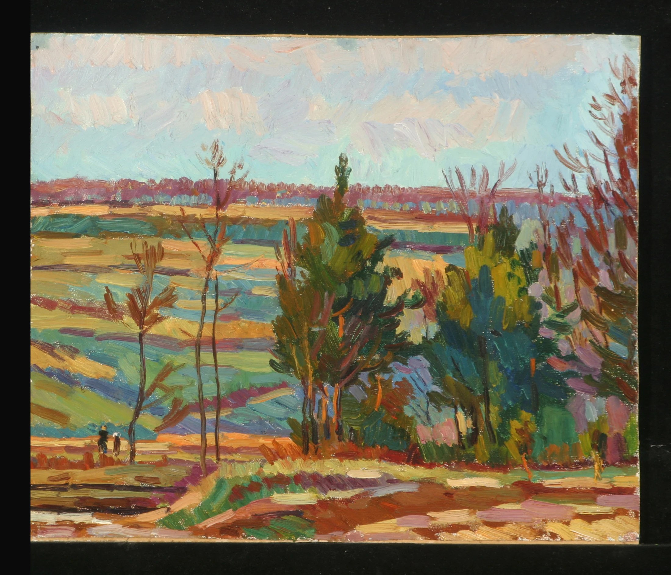 Spring. April by Yuri Petrovich Dyakov (1929–2008)