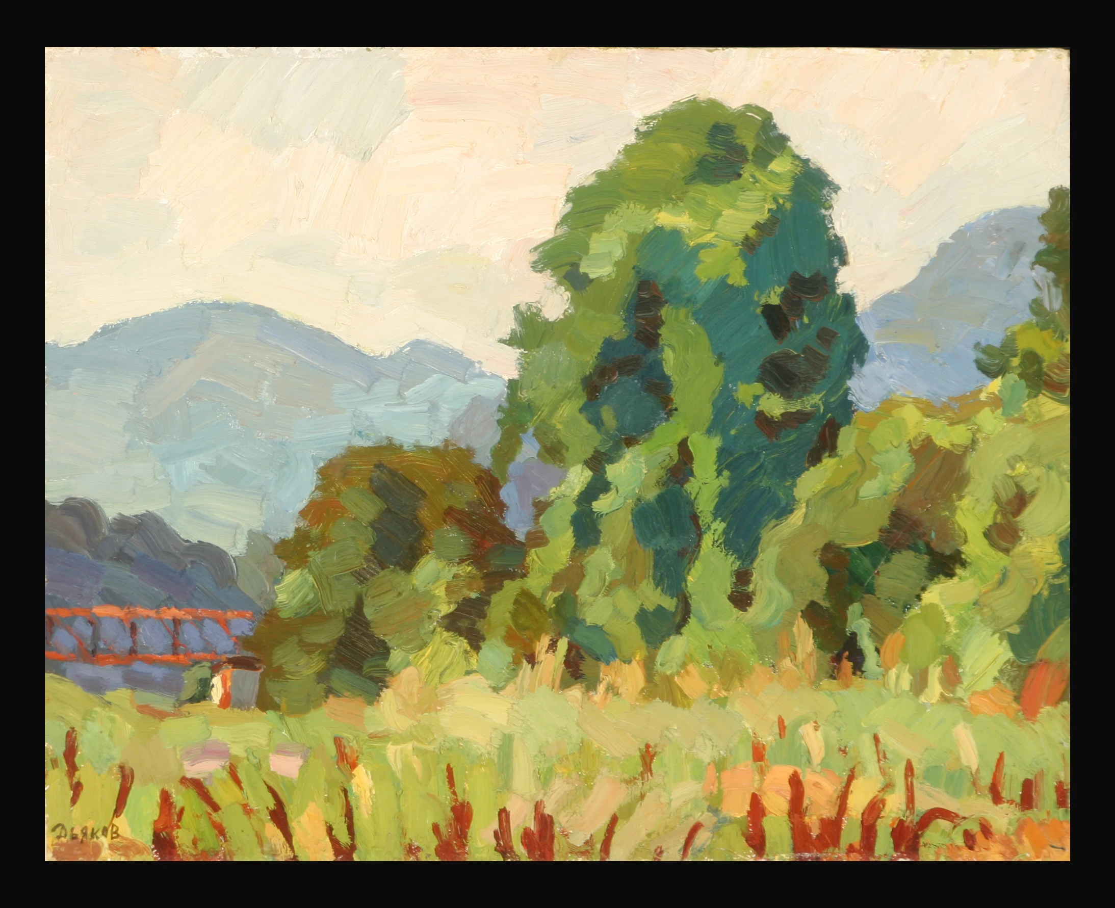On the Outskirts by Yuri Petrovich Dyakov (1929–2008)