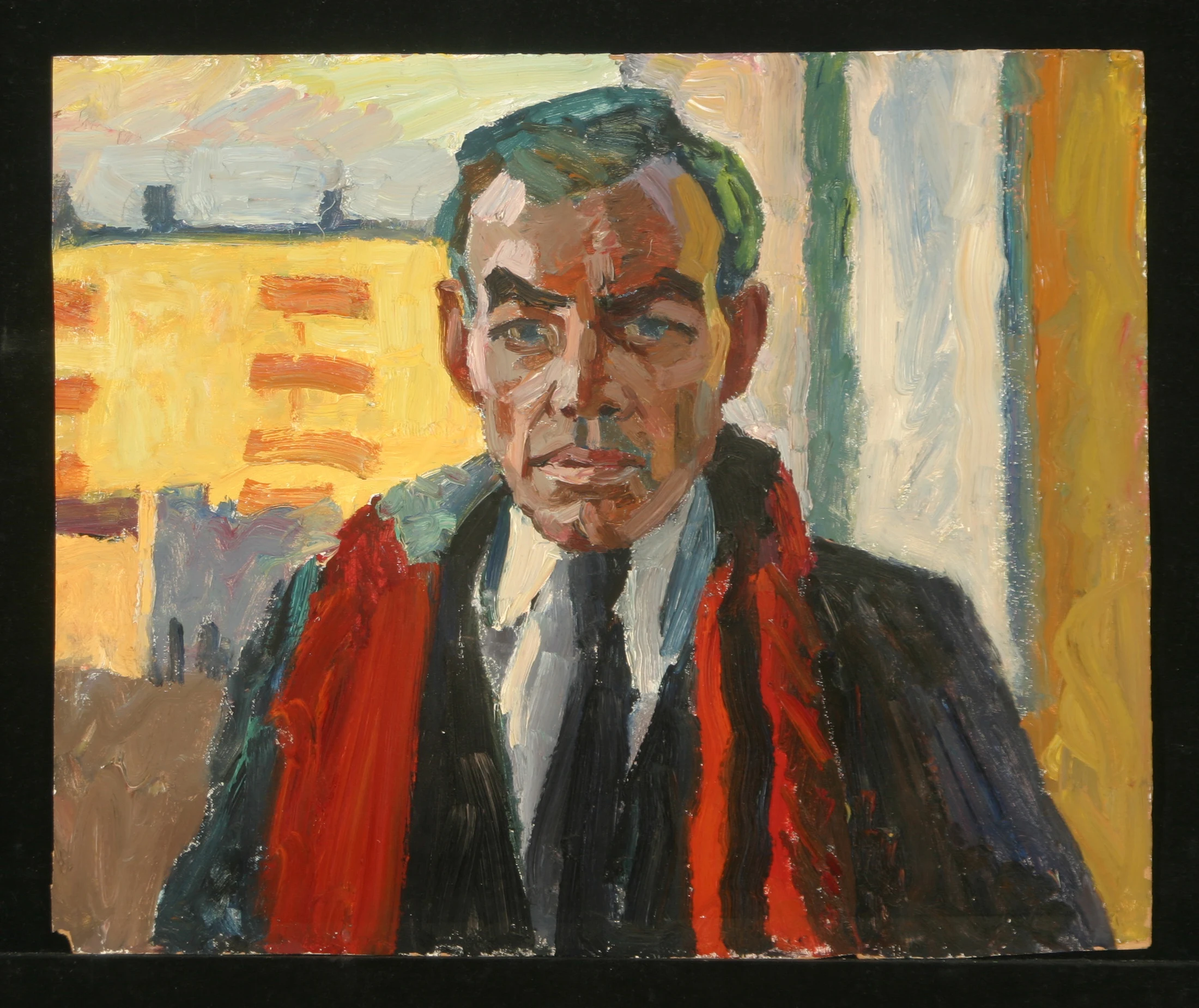 Portait of A. I. Klapov by Yuri Petrovich Dyakov (1929–2008)