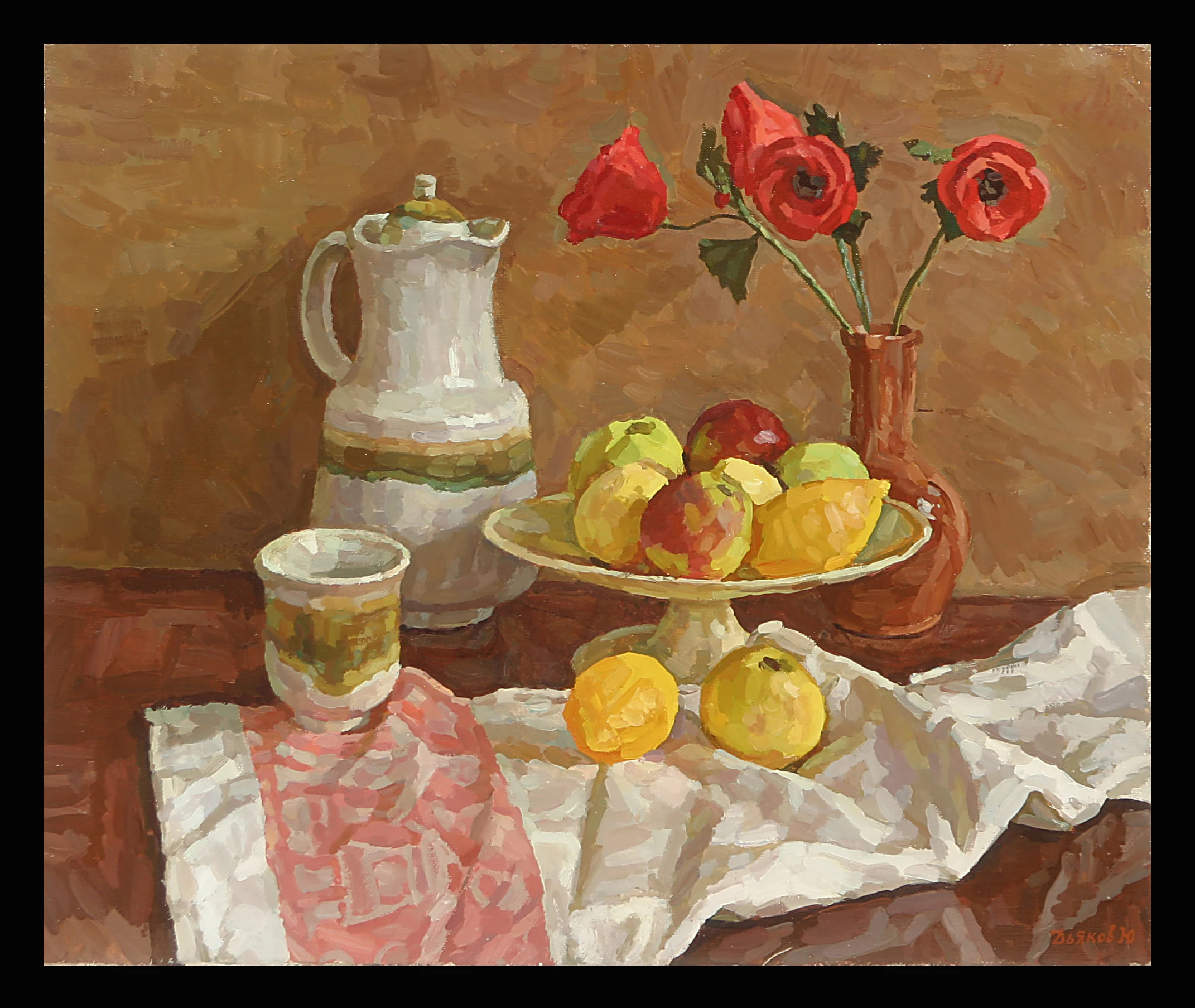 Still Life by Yuri Petrovich Dyakov (1929–2008)