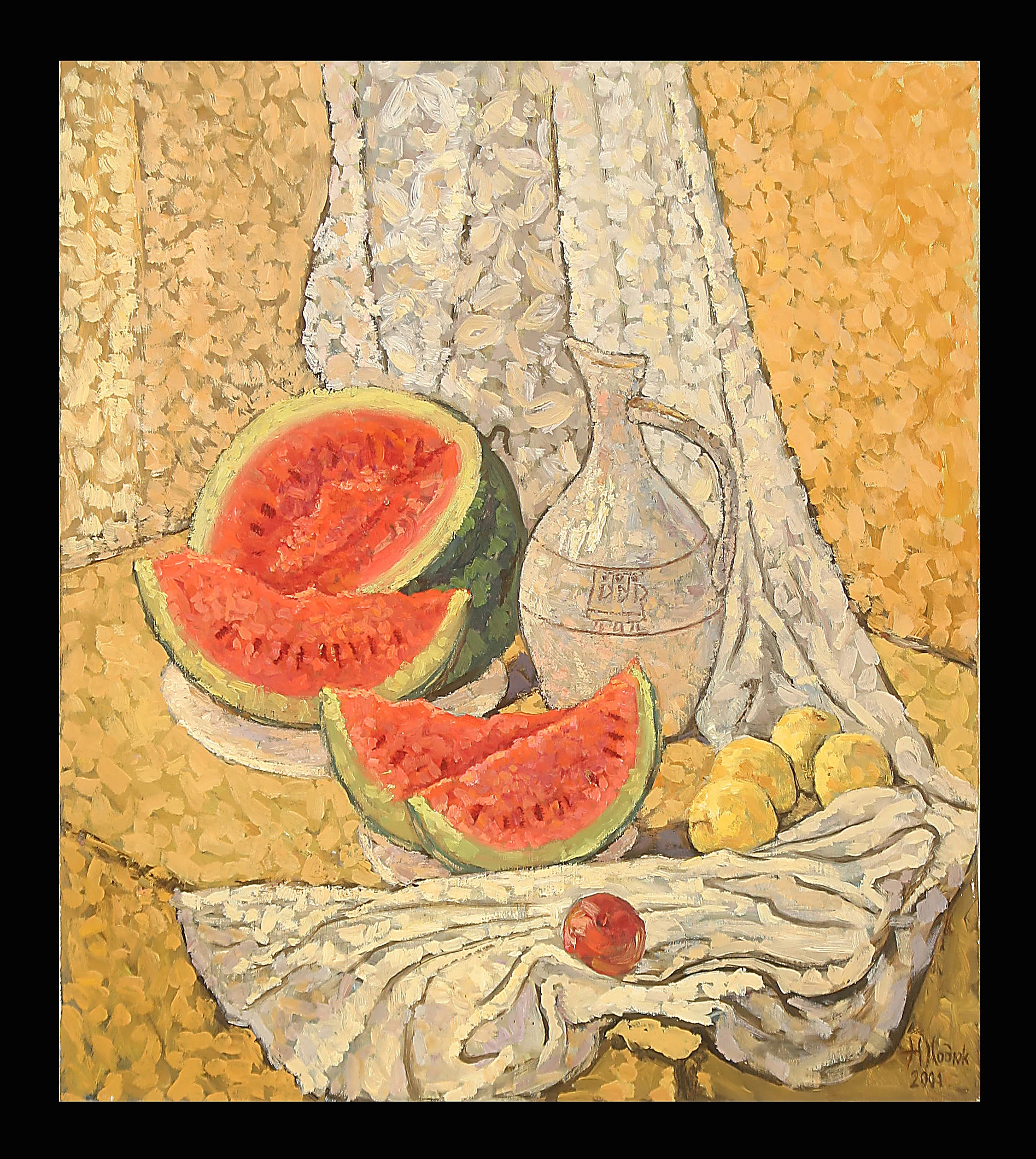 Watermelon by Natalia Alexandrovna Khoduk (b. 1972)