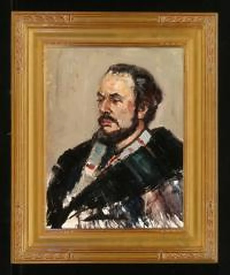 Portrait of G. E. Savkovich by Yevgeni Borisovich Khoroshilov (1930–1982)