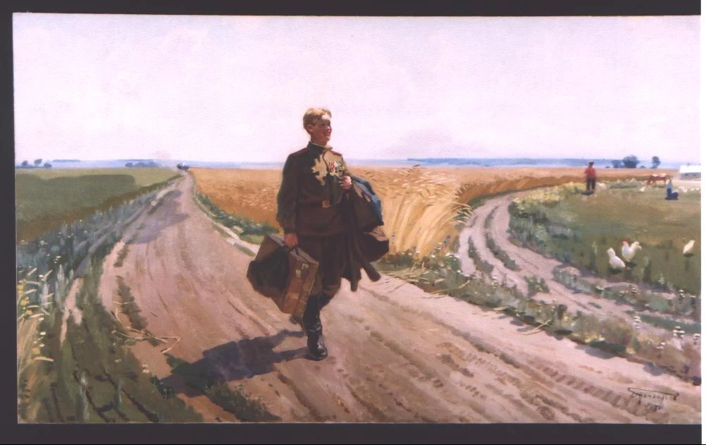 Home by Grigori Andreevich Goncharov (1913–2001)