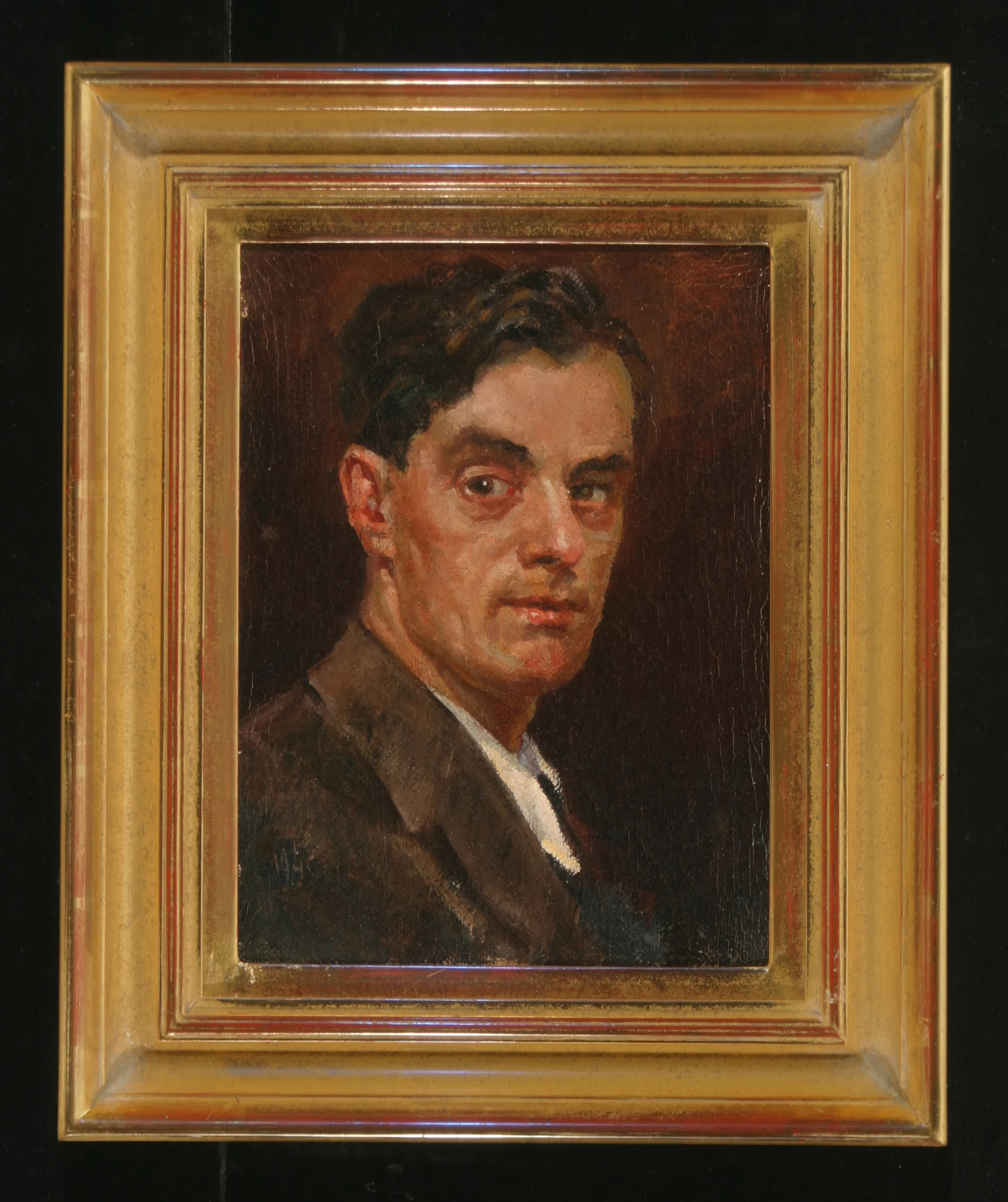 Self-portrait by Vasili Kuzmich Komolov (1918–1985)