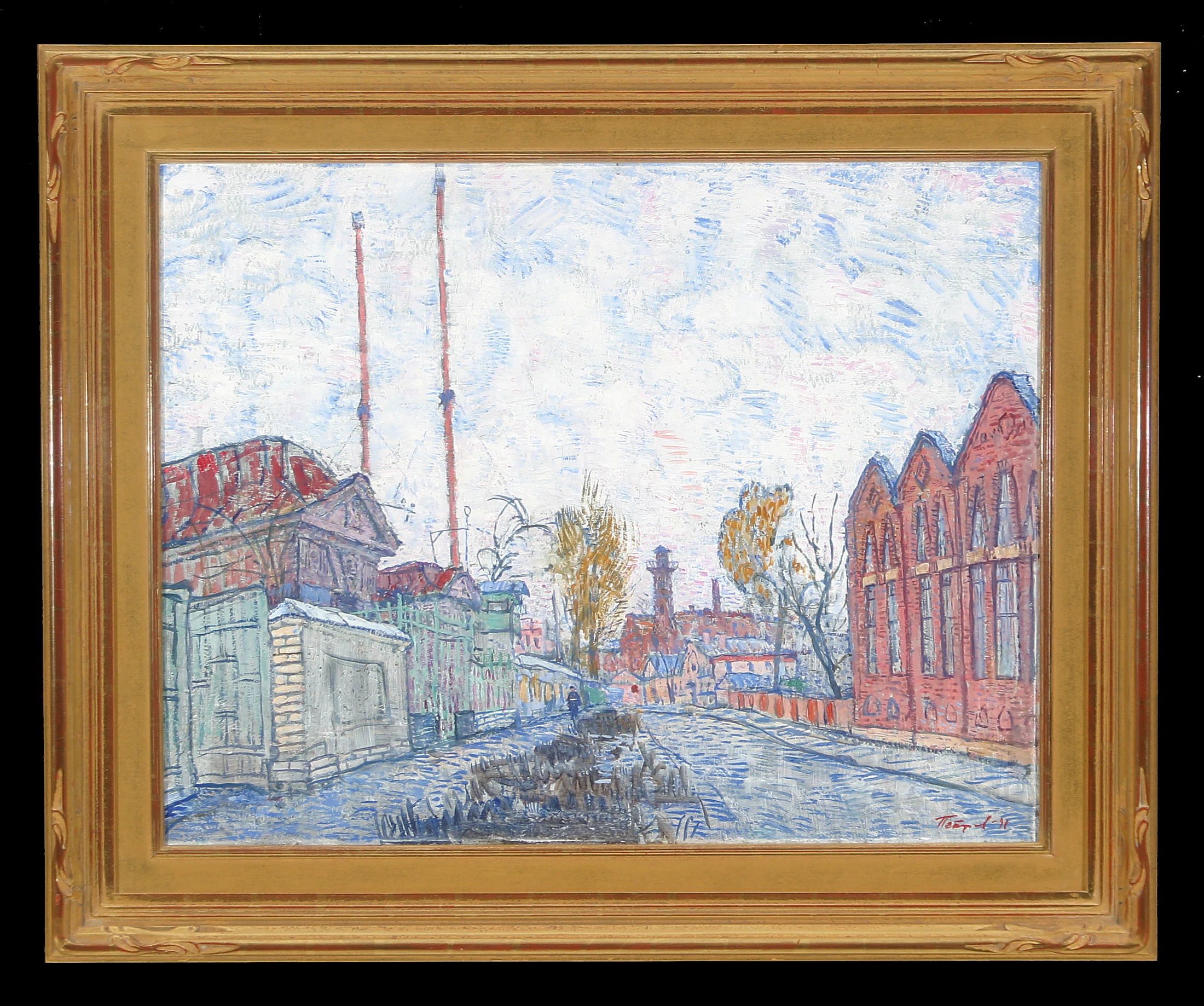 Penkovaya Street by Igor Vadimovich Petrov (b. 1951)