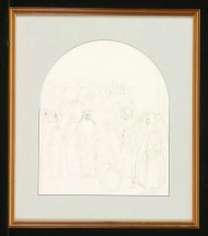 Study of Christ by Daud Magomedovich Akhriev (b. 1959)