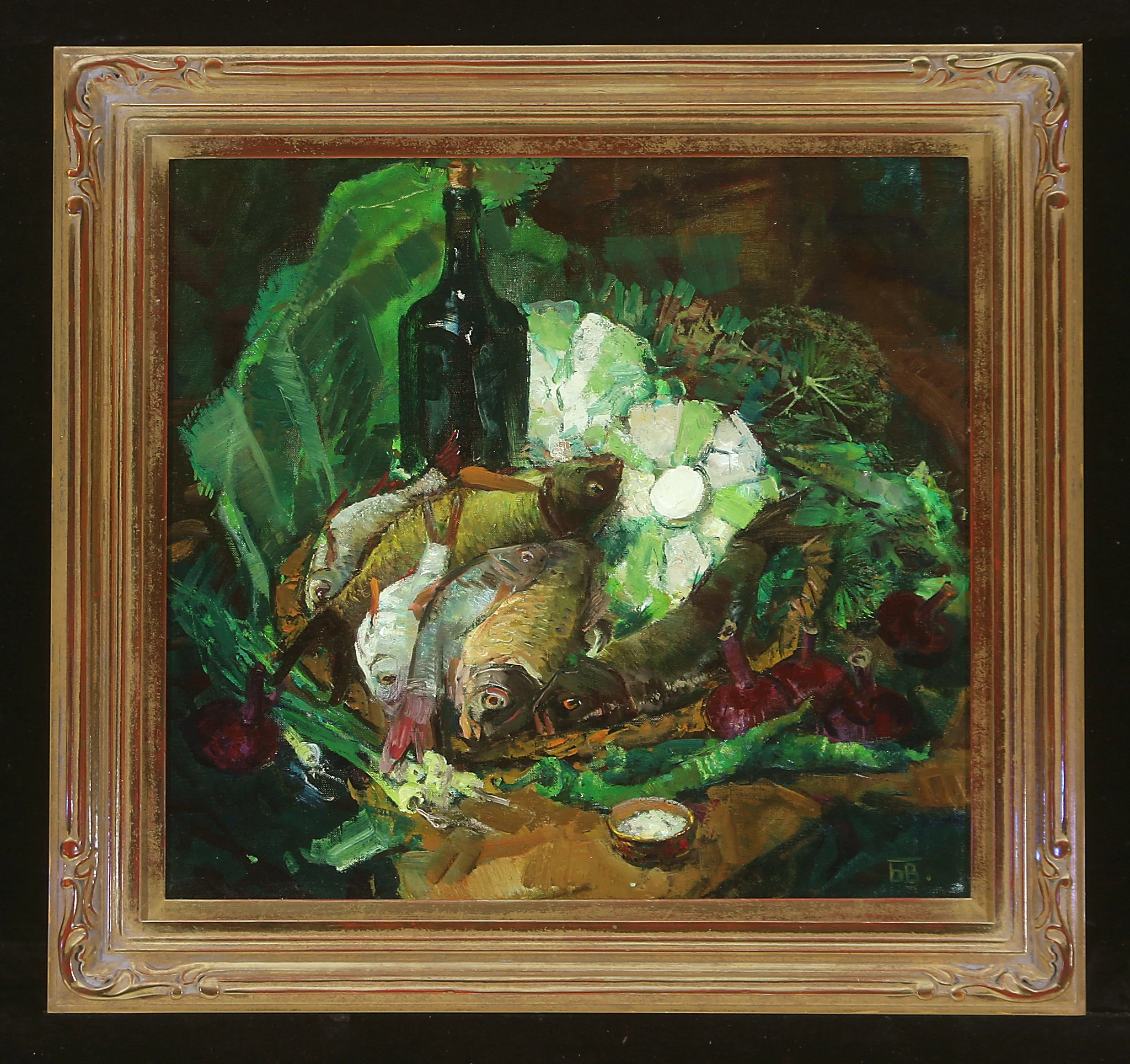 Autumn Still Life by Valentina Mikhailovna Bogacheva (b. 1953)