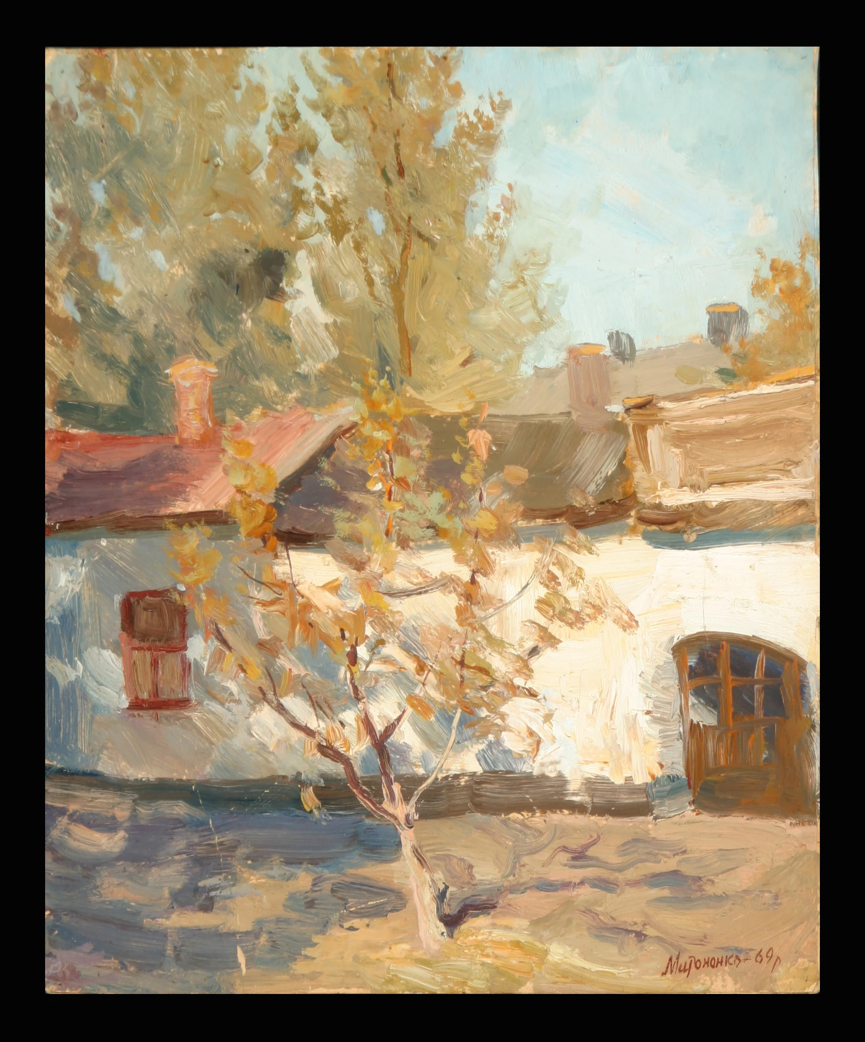 Tree by the Gate by Mitonenko