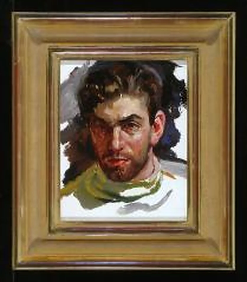 Self Portrait by Andrei Georgievich Khazarov (1918–1958-67)