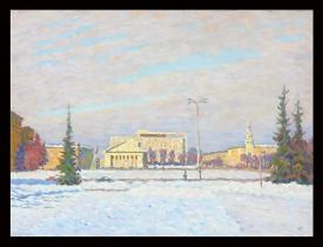 Lenin's Square by Vladimir Ilich Shchedrin (b. 1942)