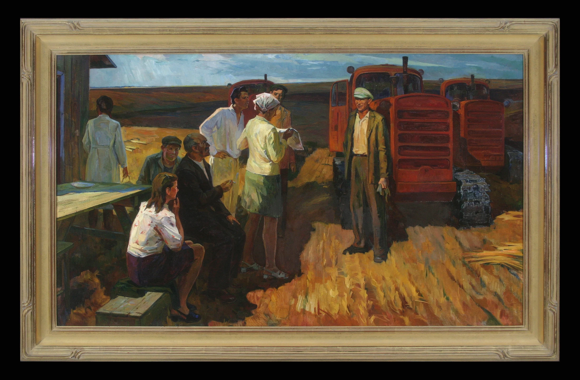 At a Field Camp by V. S. Kudryashov