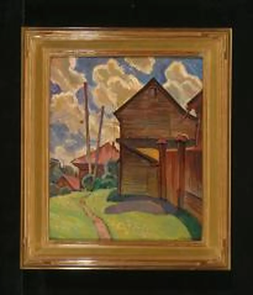 Outside the Village by Igor Borisovich Belousov (b. 1950)