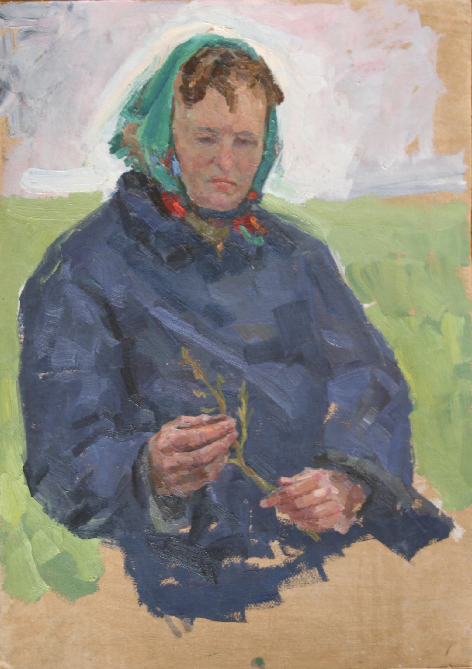 Bringing Down by Vasili Kuzmich Komolov (1918–1985)