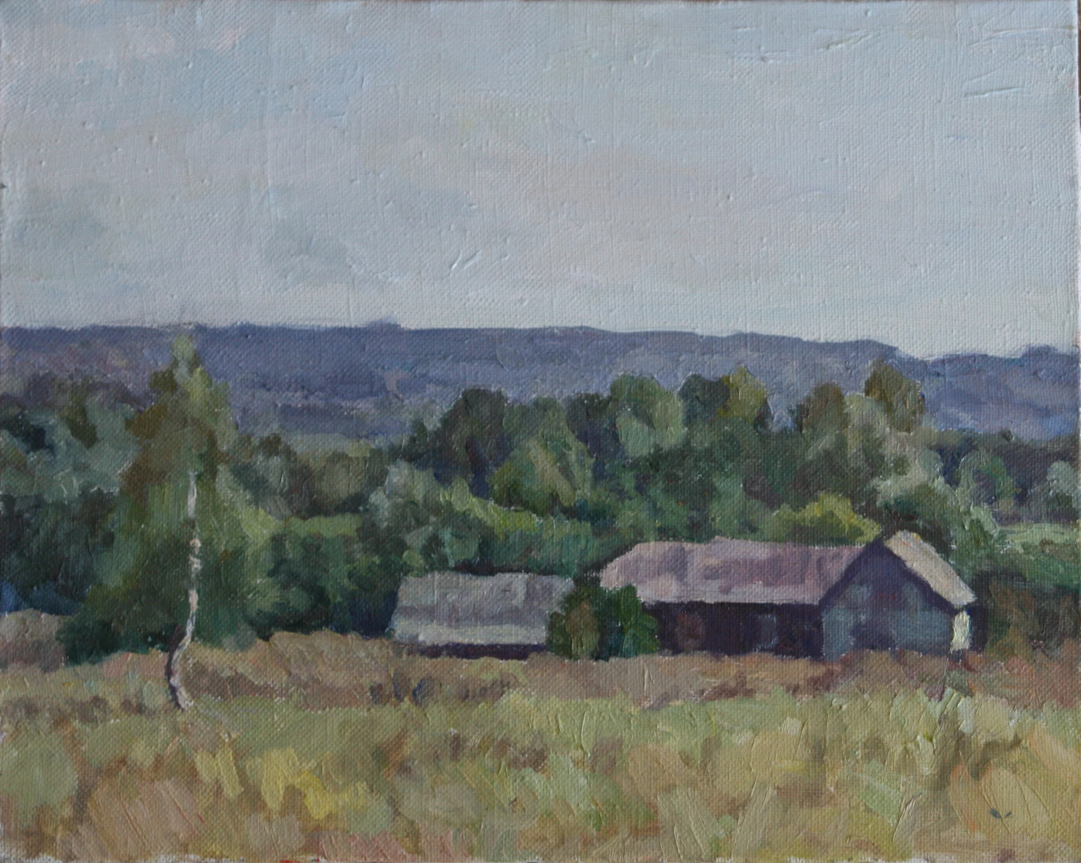 Soon it will be Autumn by Yuri Petrovich Dyakov (1929–2008)