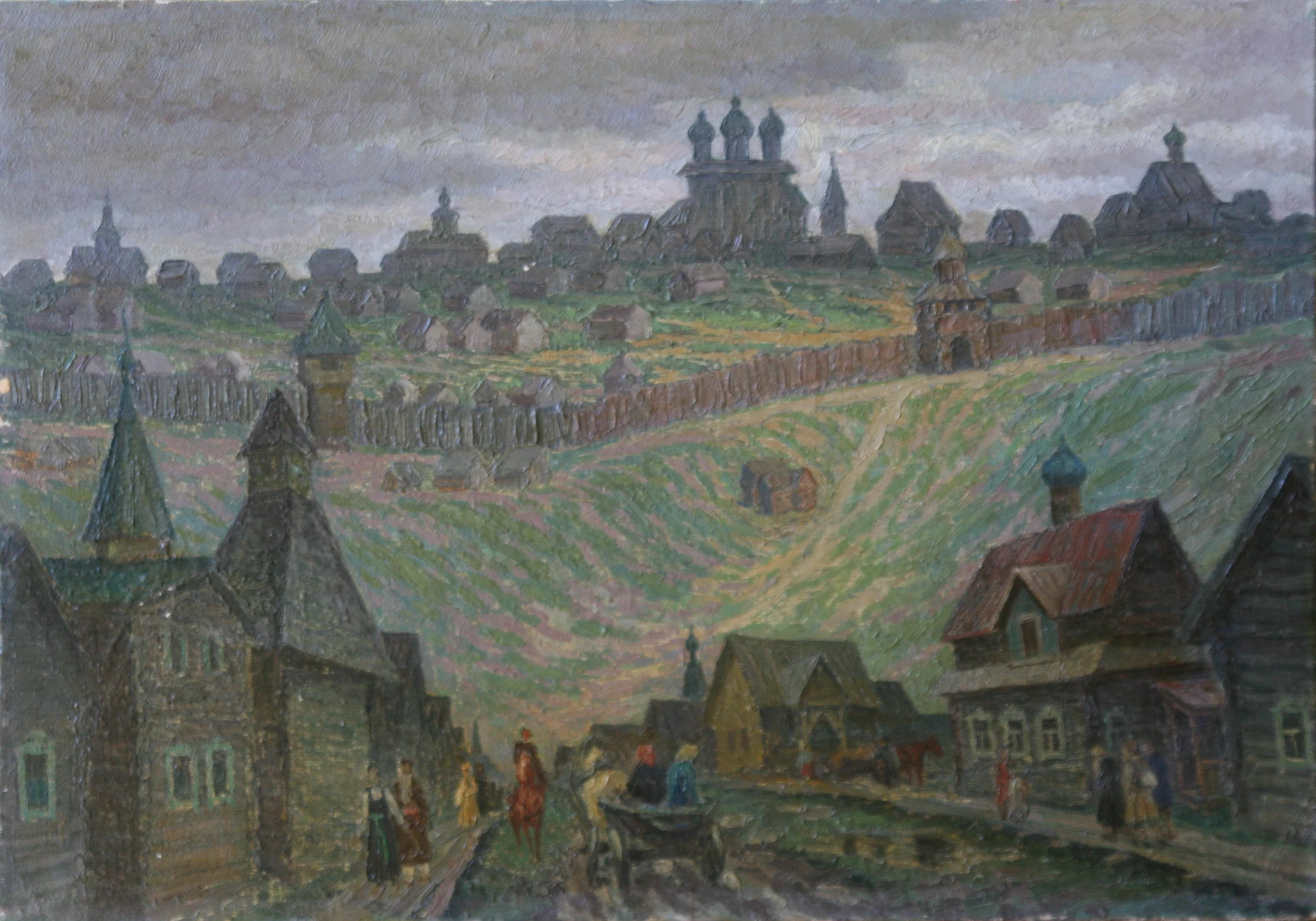 Voronezh XVI by Alexander Mikhailovich Kurzanov (b. 1938)