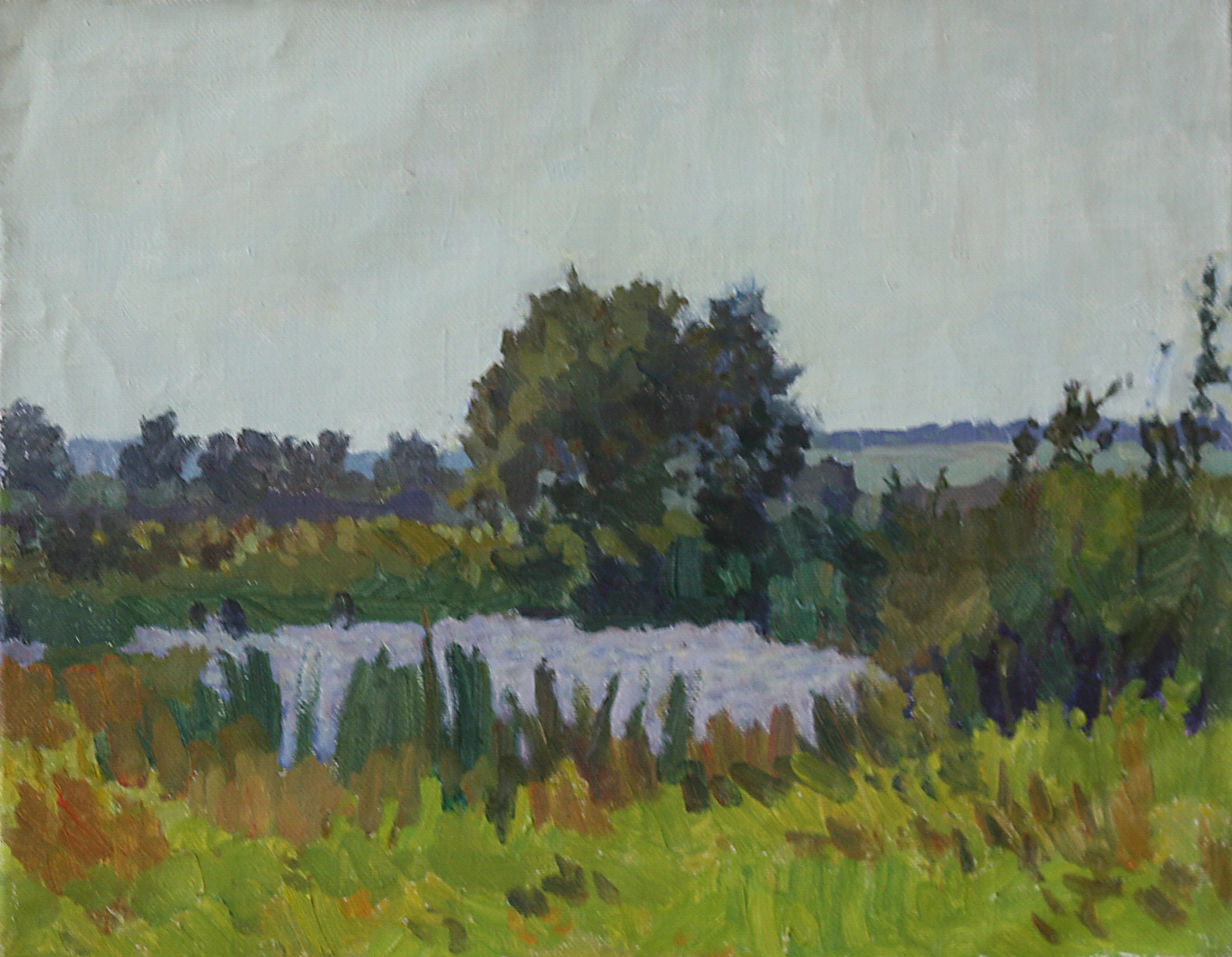 A Lake by Yuri Petrovich Dyakov (1929–2008)