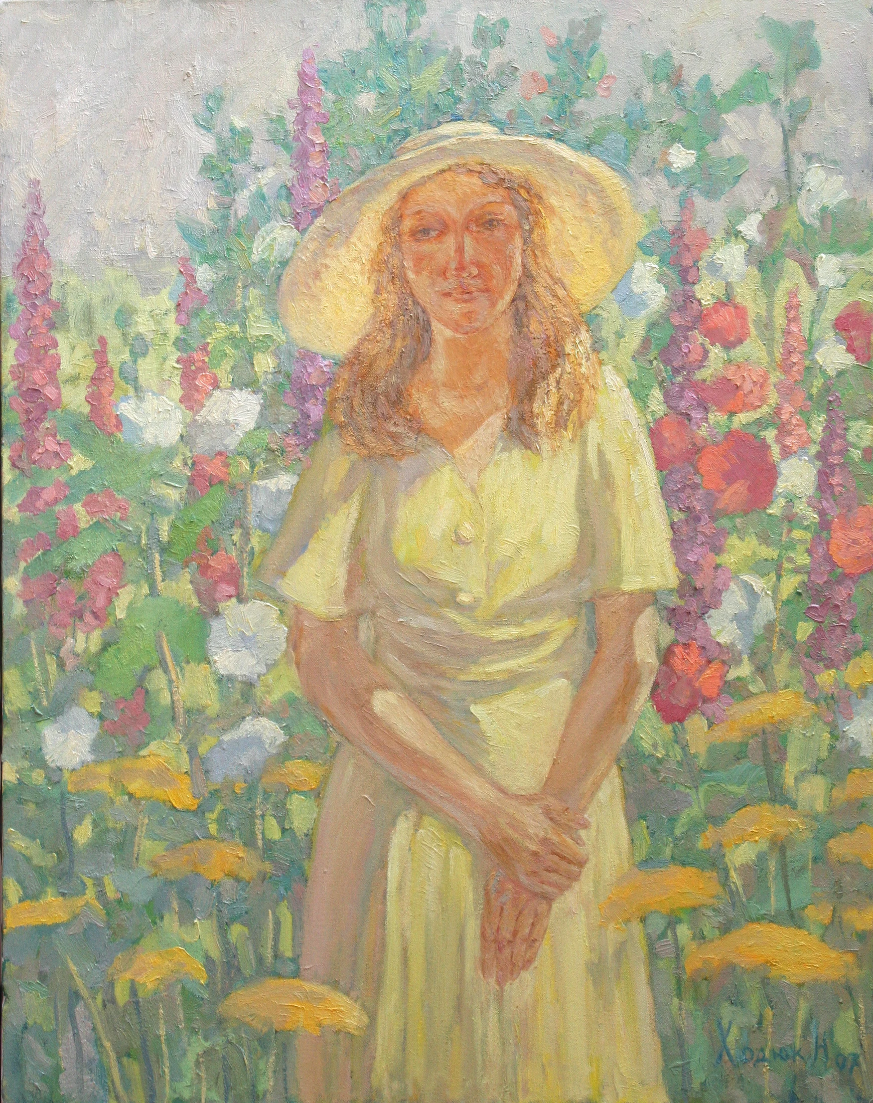 Sunny Day by Natalia Alexandrovna Khoduk (b. 1972)