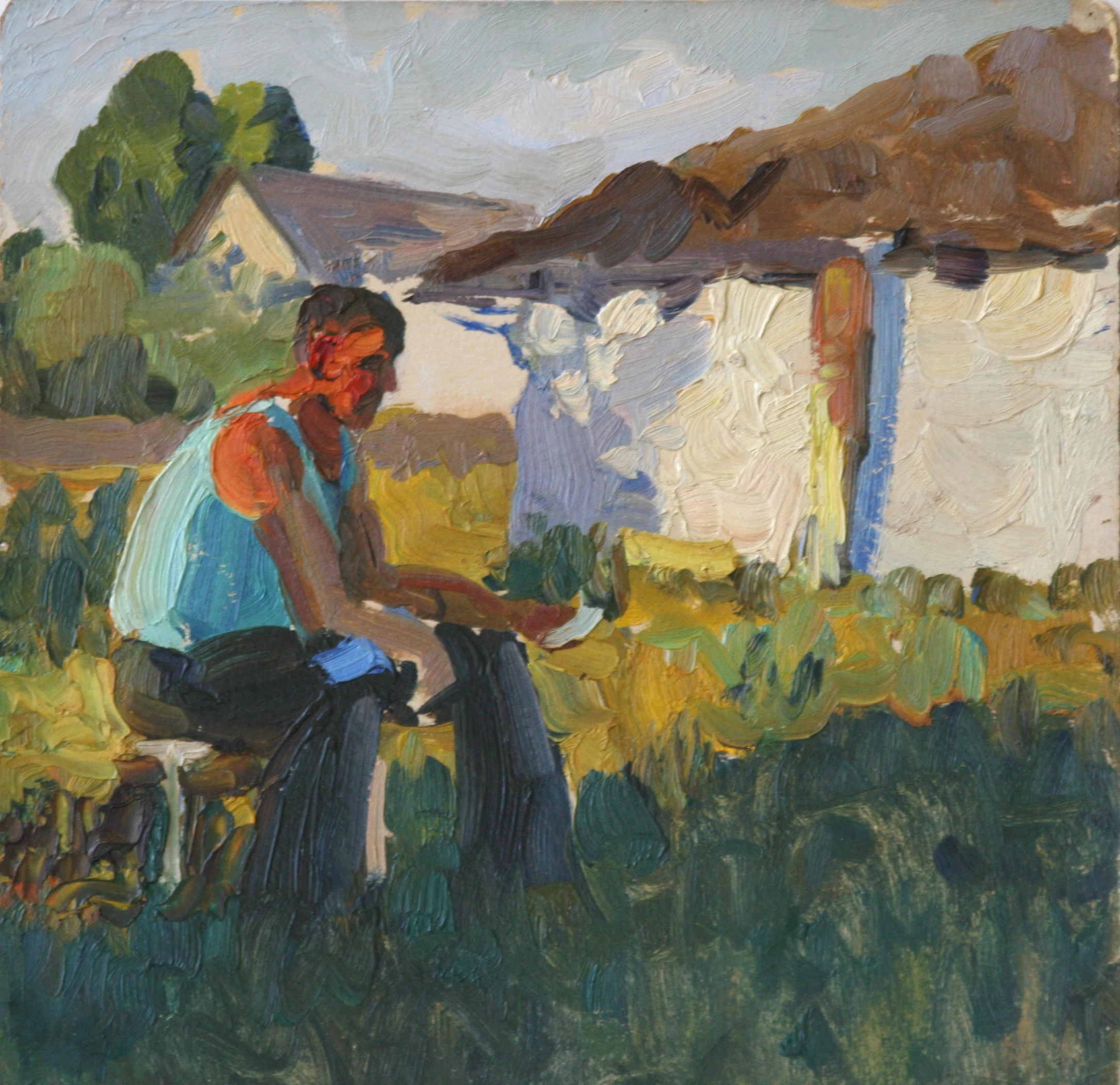 Klava by Vasili Kuzmich Komolov (1918–1985)